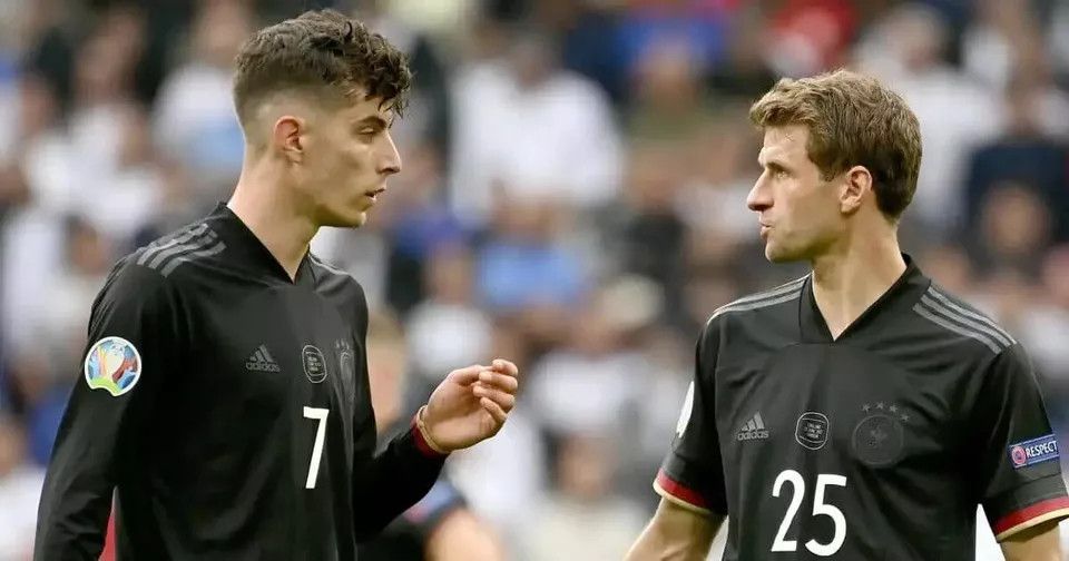 Adidas GERMANY 2020 2022 AWAY HAVERTZ FOOTBALL SHIRT SOCCER JERSEY Size US L / EU 52-54 / 3 - 9 Thumbnail