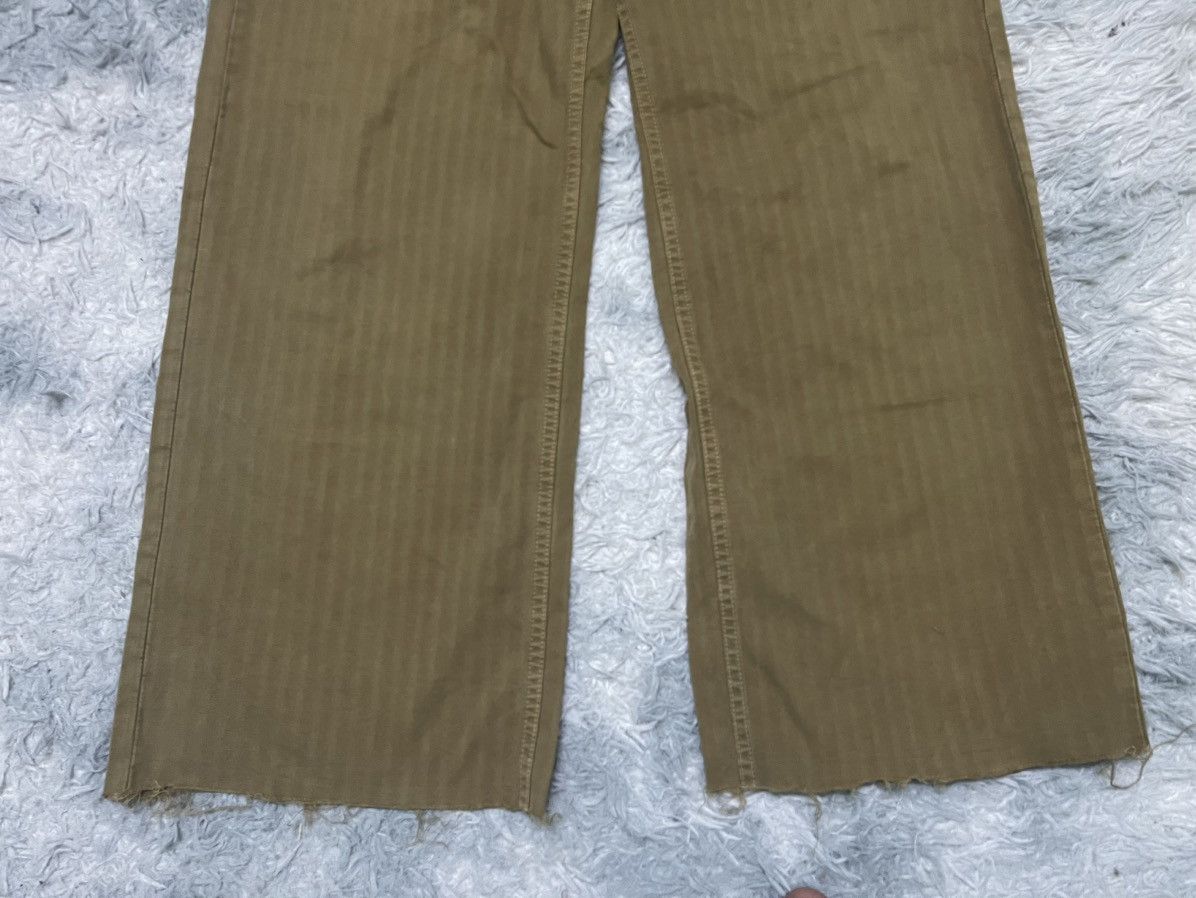 Kapital 🔥RARE🔥KAPITAL CROPPED PANT SIDE ZIPPER CHOPPED ON BOTTOM Size US 30 / EU 46 - 12 Thumbnail