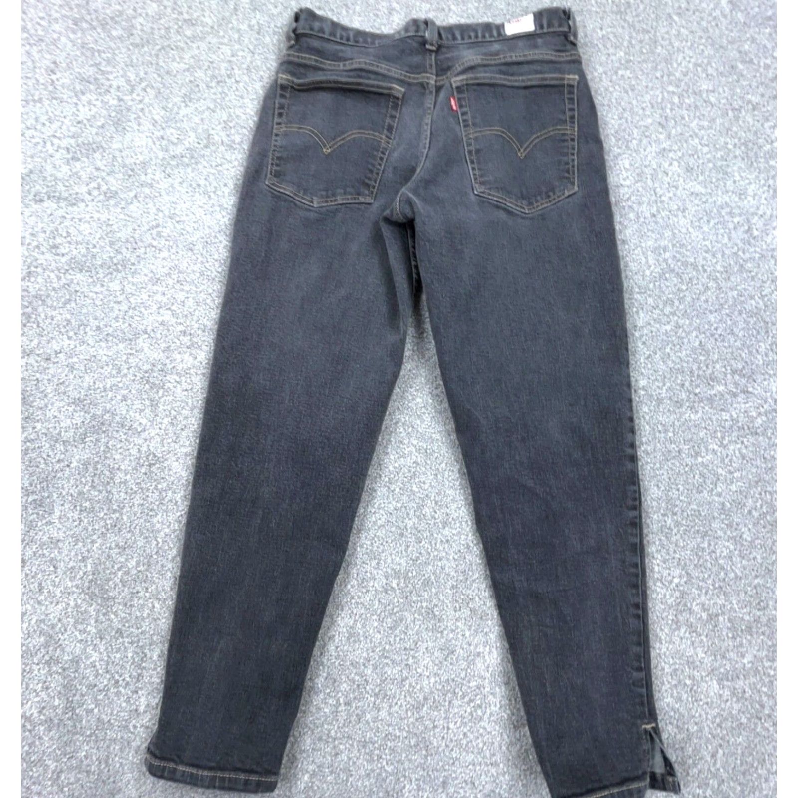 Levi's VINTAGE Levi's Jeans Women Size 8 Slim Straight Leg Black Wash 2000s Y2K Classic Size 30" / US 8 / IT 44 - 2 Thumbnail
