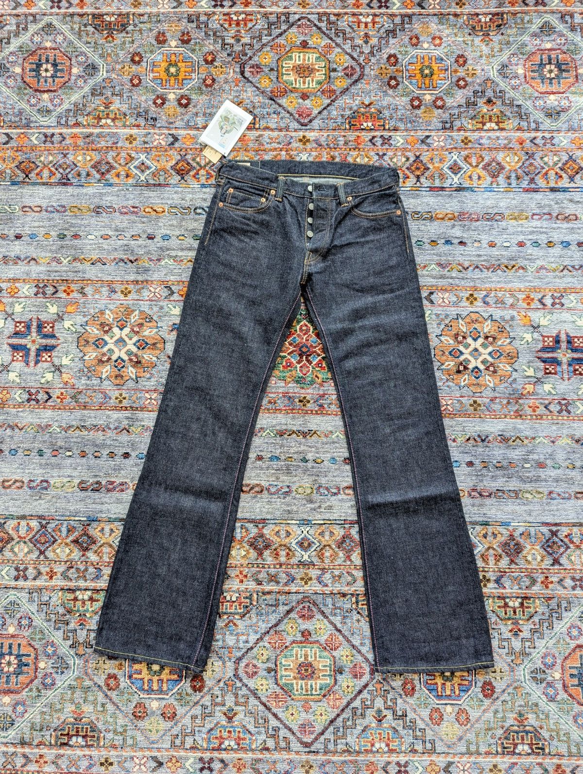 Momotaro Jeans RARE Momotaro Jeans N0505SP Tight Bell Cut Size US 32 / EU 48 - 2 Thumbnail