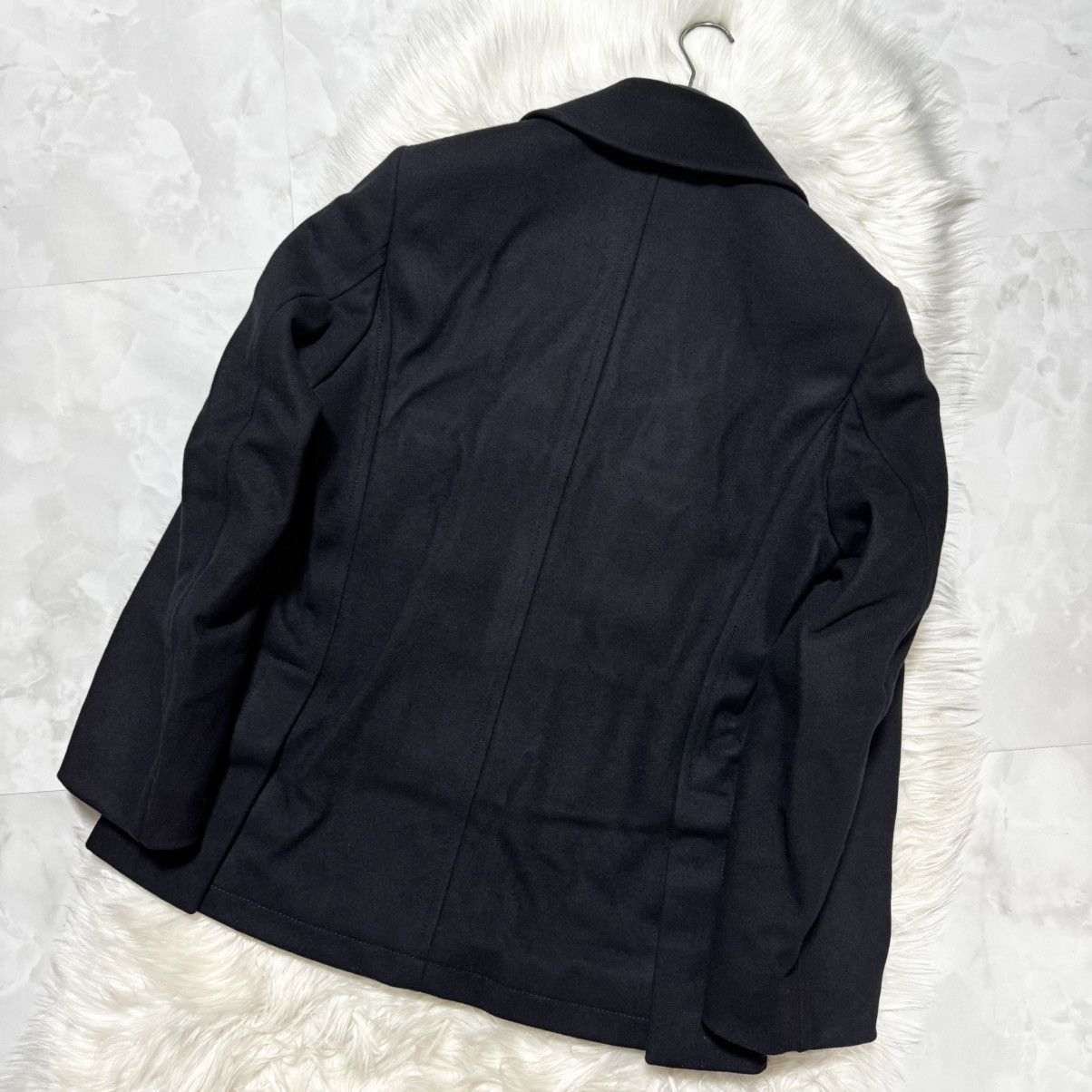 Dolce & Gabbana Dolce & Gabbana runway W-ZIP Melton peacoat black 46 Size US S / EU 44-46 / 1 - 8 Thumbnail