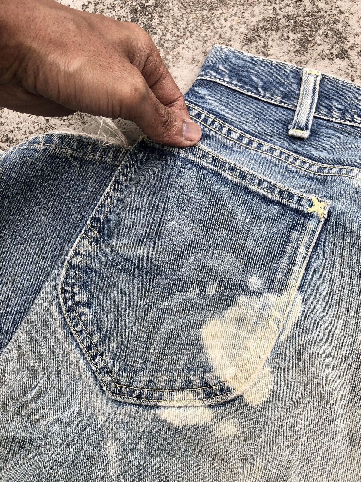 Lee VINTAGE 60s LEE 101B SELVEDGE DENIM Size US 36 / EU 52 - 5 Thumbnail