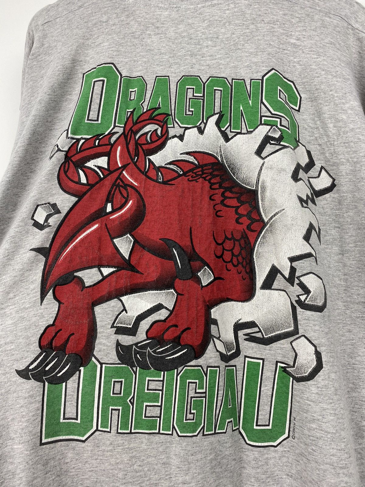 Vintage Vintage Wales Cymru Dragon 1994 T Shirt Tee Y2K Africa Size US XL / EU 56 / 4 - 12 Thumbnail