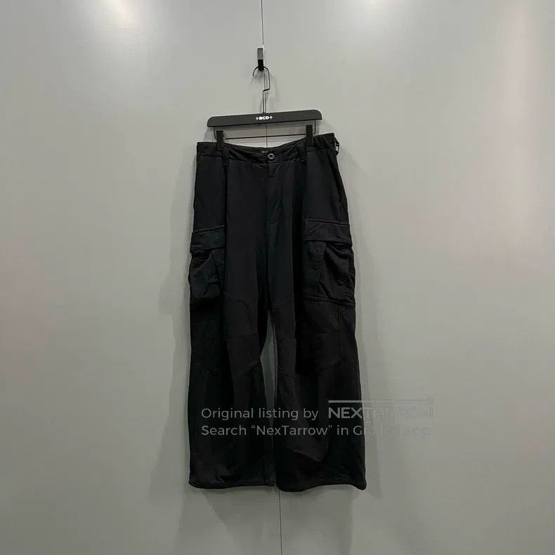 Balenciaga Balenciaga size XS Black Pocket Wide-Leg Pants Size US 27 - 1 Thumbnail
