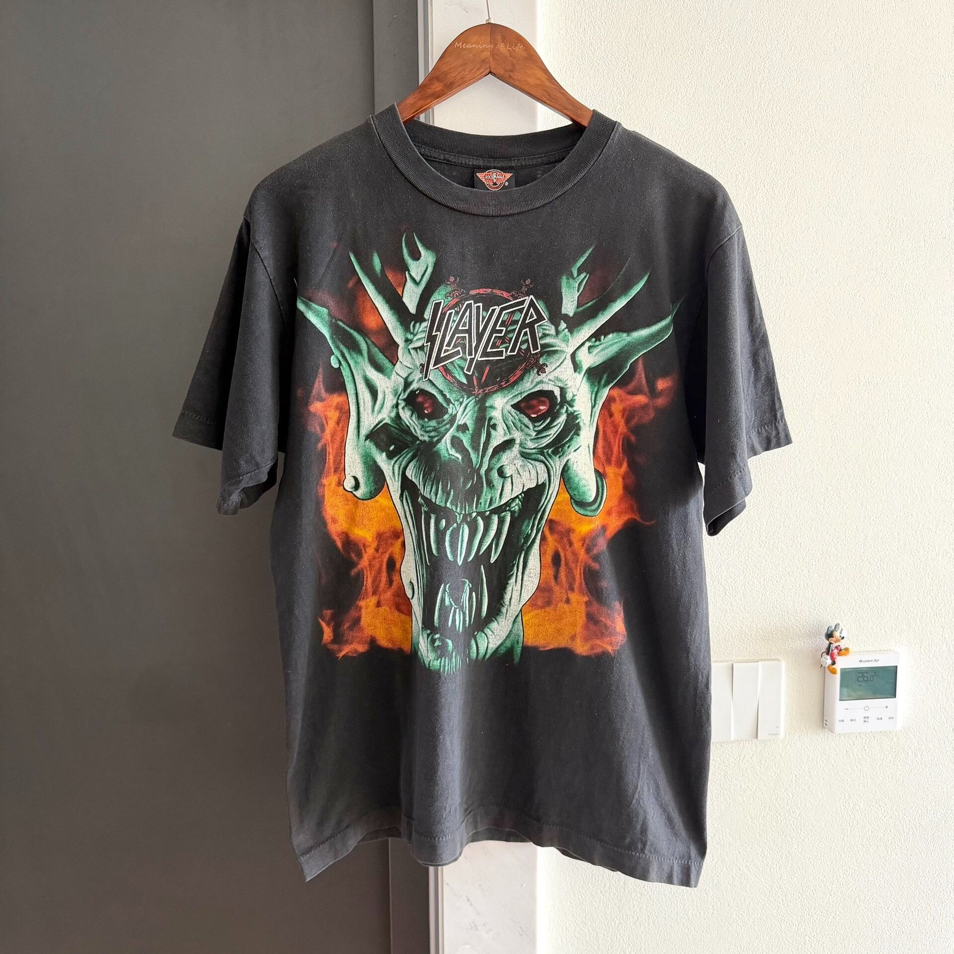Vintage Vintage Slayer 00s Bootleg Travis Scott Tee Size US M / EU 48-50 / 2 - 1 Thumbnail