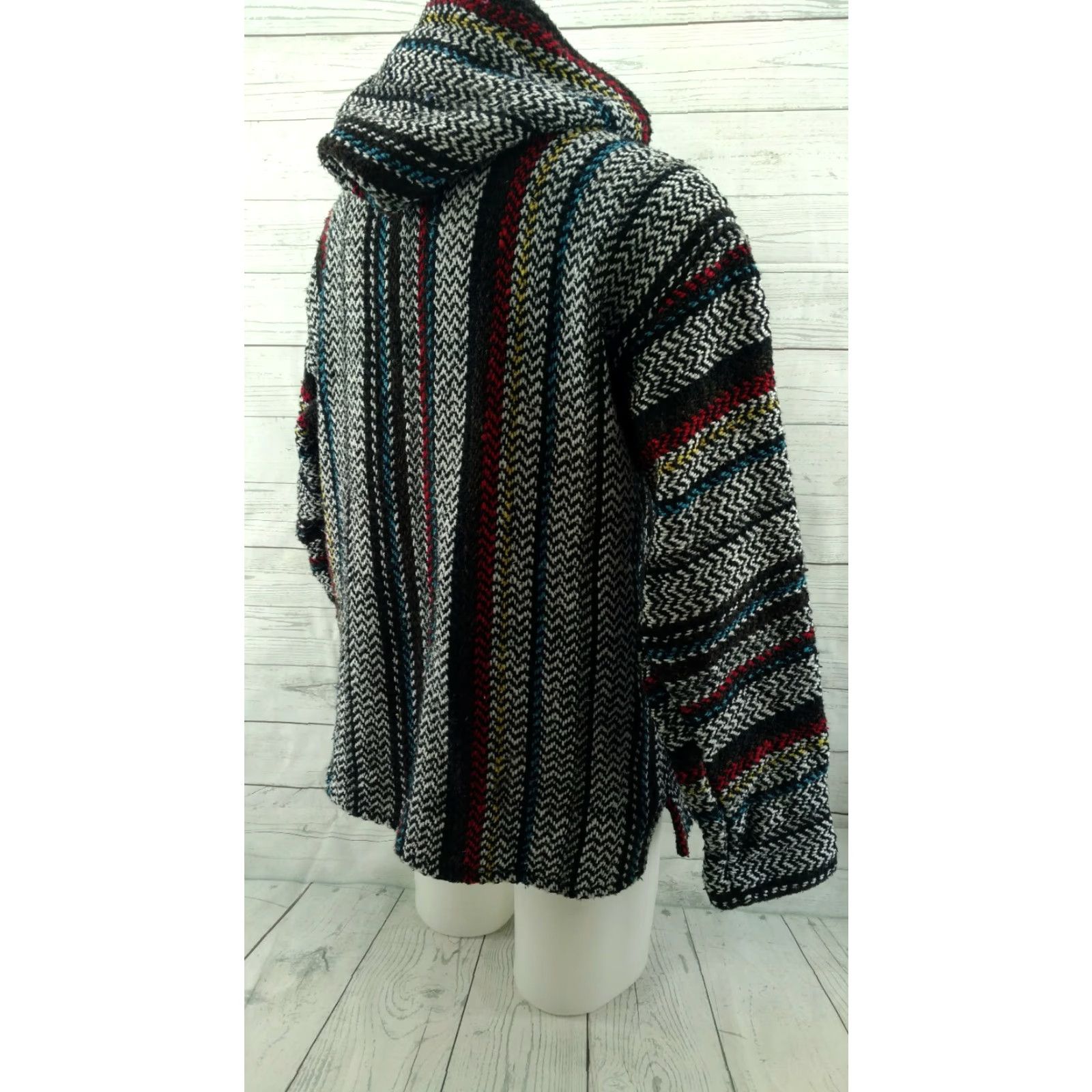 Vintage Baja Joe Mexico Unisex Hippie Baja Skater Surfer Pullover Hoodie Size Large Size US L / EU 52-54 / 3 - 5 Thumbnail