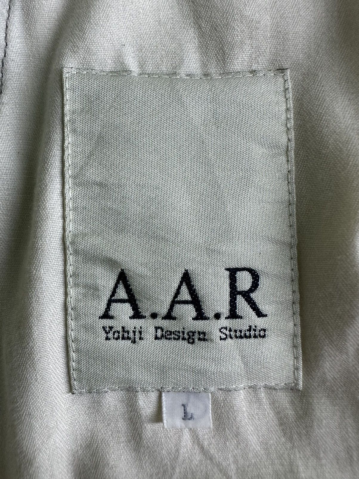 Yohji Yamamoto Vintage A.A.R Yohji Design Studio Denim Jacket Size US L / EU 52-54 / 3 - 14 Thumbnail