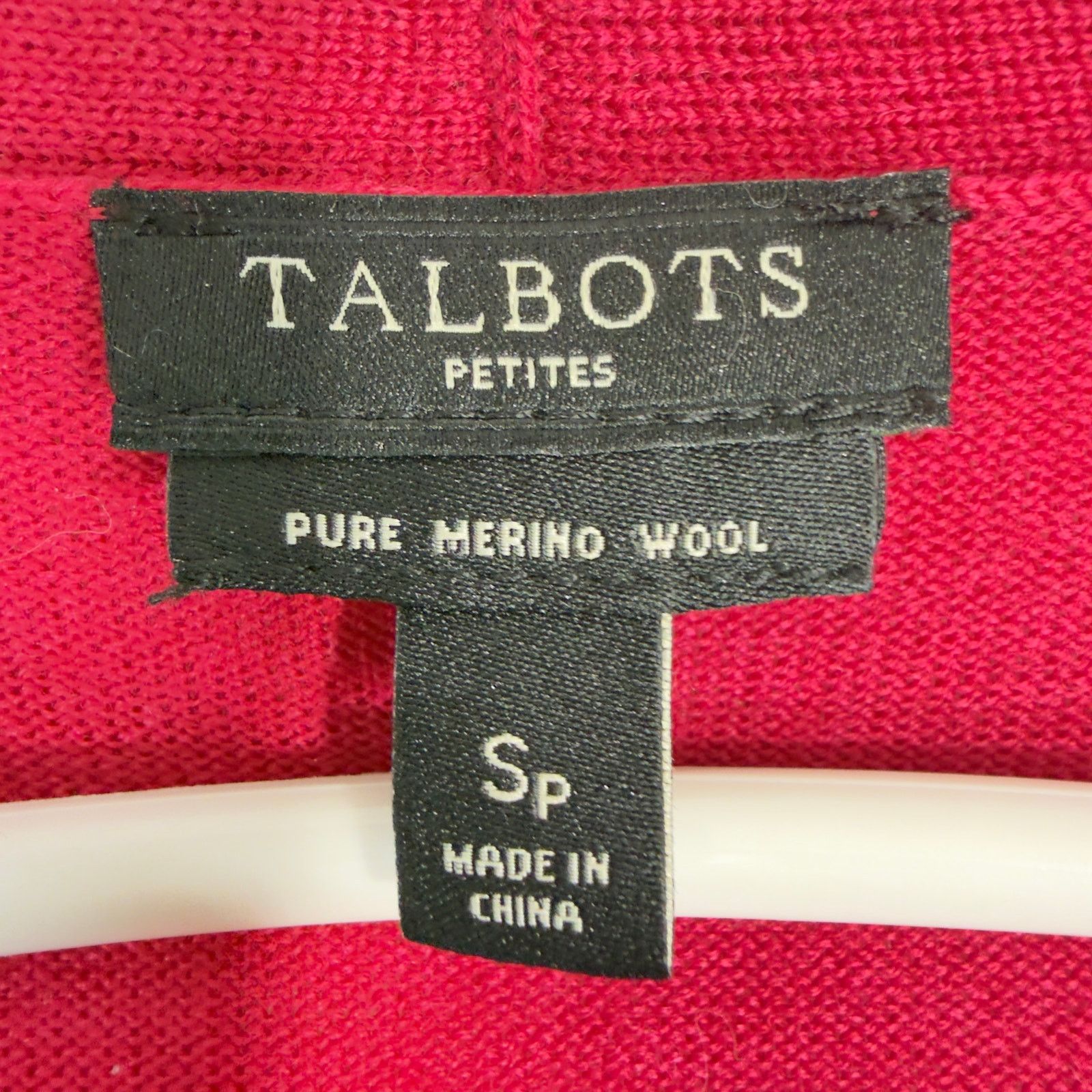 Talbots Talbots Petites 100% Merino Wool Button Up Cardigan Size SP Size ONE SIZE - 2 Thumbnail