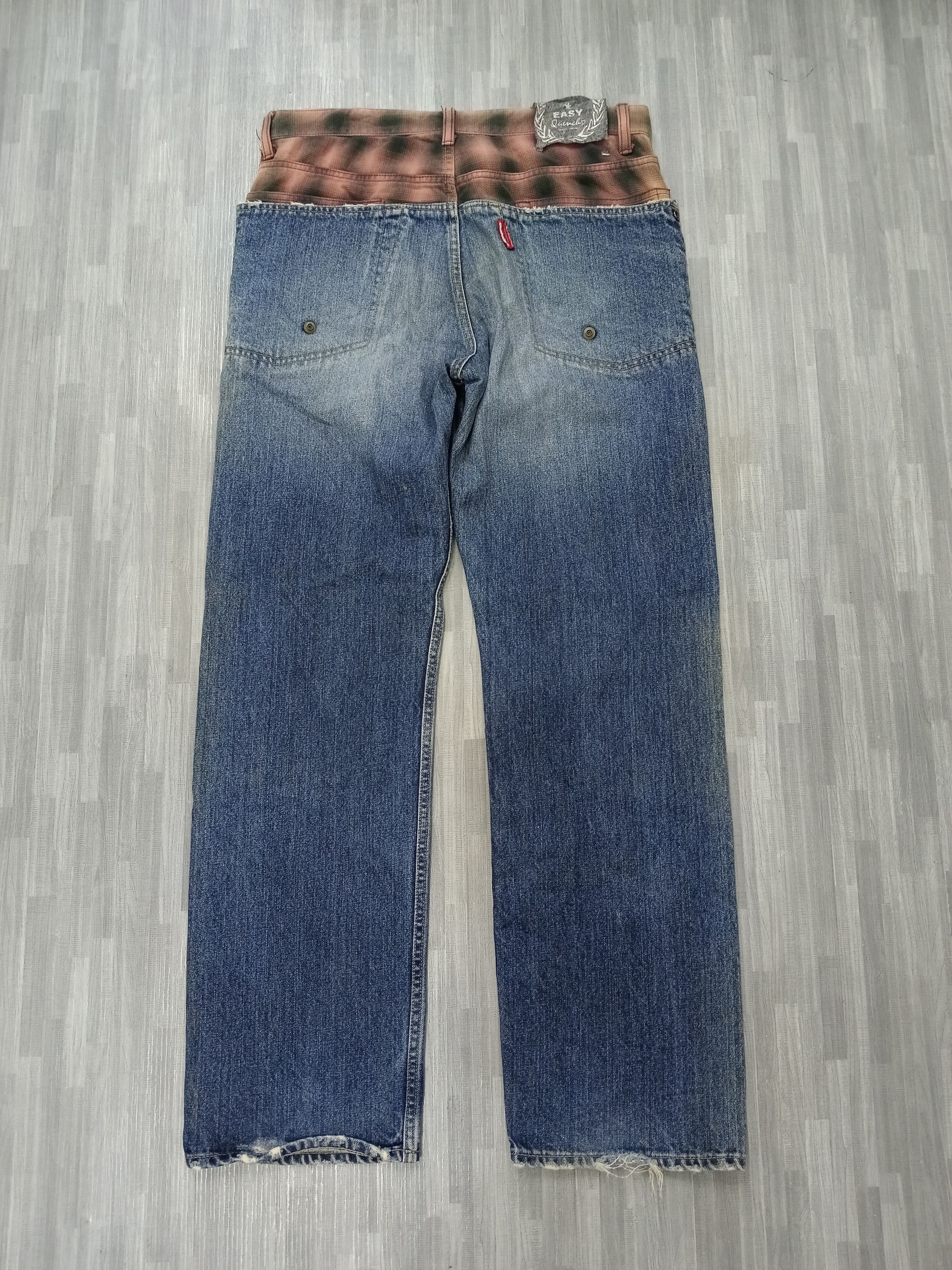 Japanese Brand SICK DOUBLE WAIST QUENCH TOKYO JAPAN Size US 32 / EU 48 - 3 Thumbnail