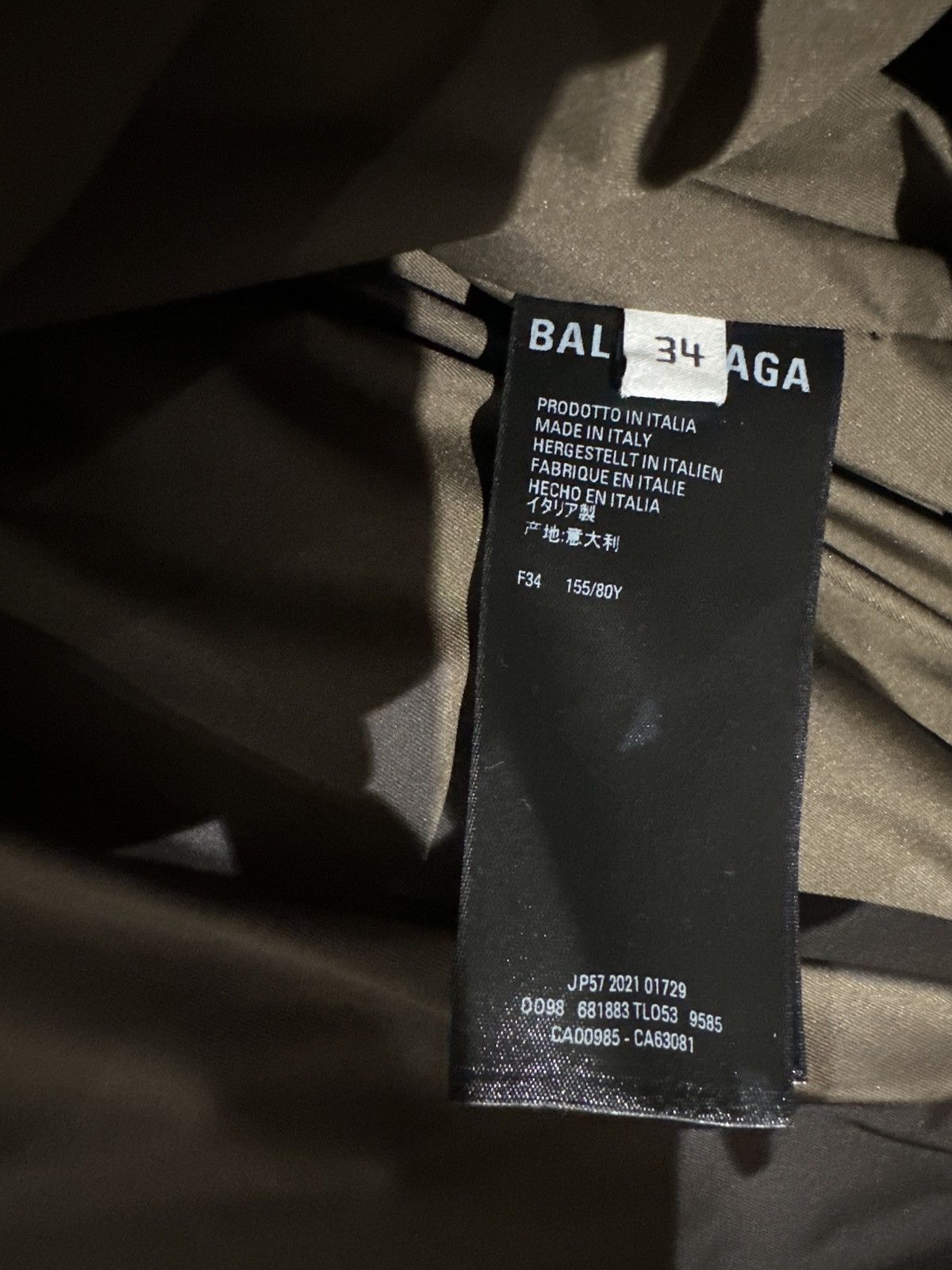 Balenciaga × Gucci Balenciaga X Gucci Puffer Canvas Jacquard Size S / US 4 / IT 40 - 13 Thumbnail