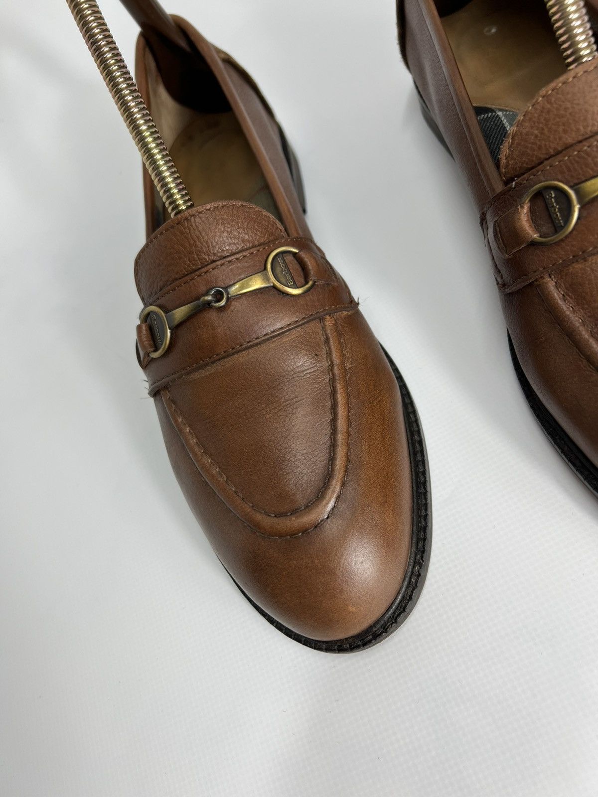 Barbour Vintage streetwear Barbour Leather Loafers Shoes Size UK 7 Size US 8 / EU 41 - 4 Thumbnail
