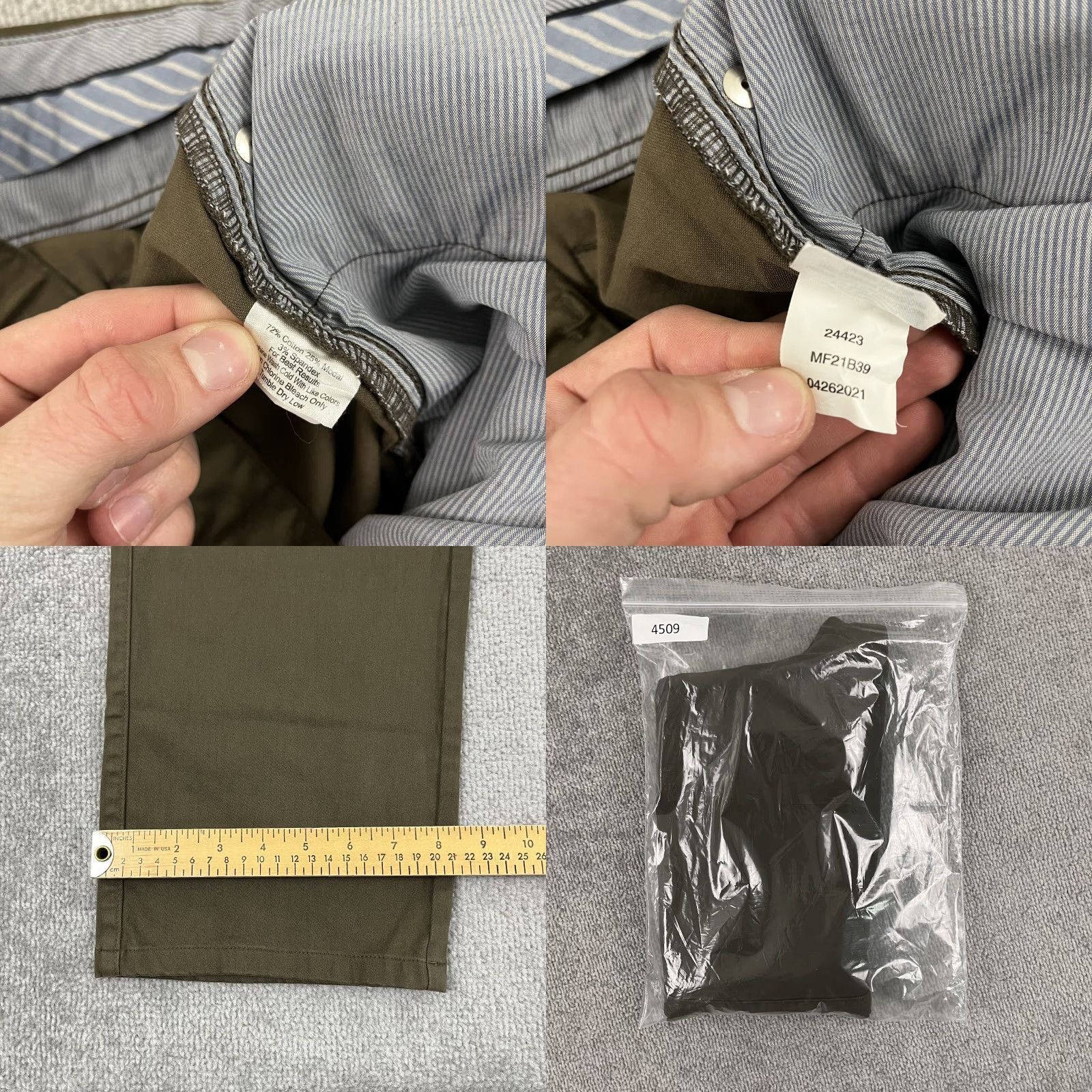 Peter Millar Peter Millar Sateen Pant Mens 42 Regular Chino 5-Pocket Brown Chestnut 5-Pocket Sports Classic Outdoor Mens Size US 42 / EU 58 - 8 Thumbnail