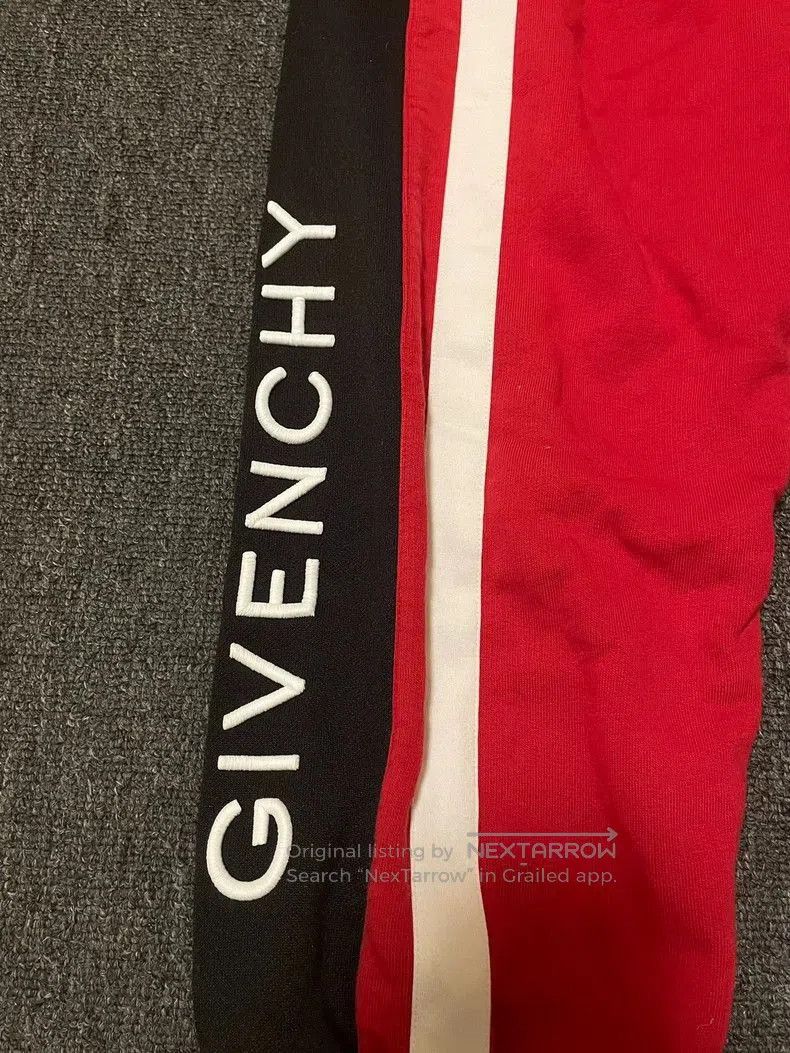 Givenchy Givenchy Red Embroidered Sweatpants. Size US 34 / EU 50 - 4 Thumbnail