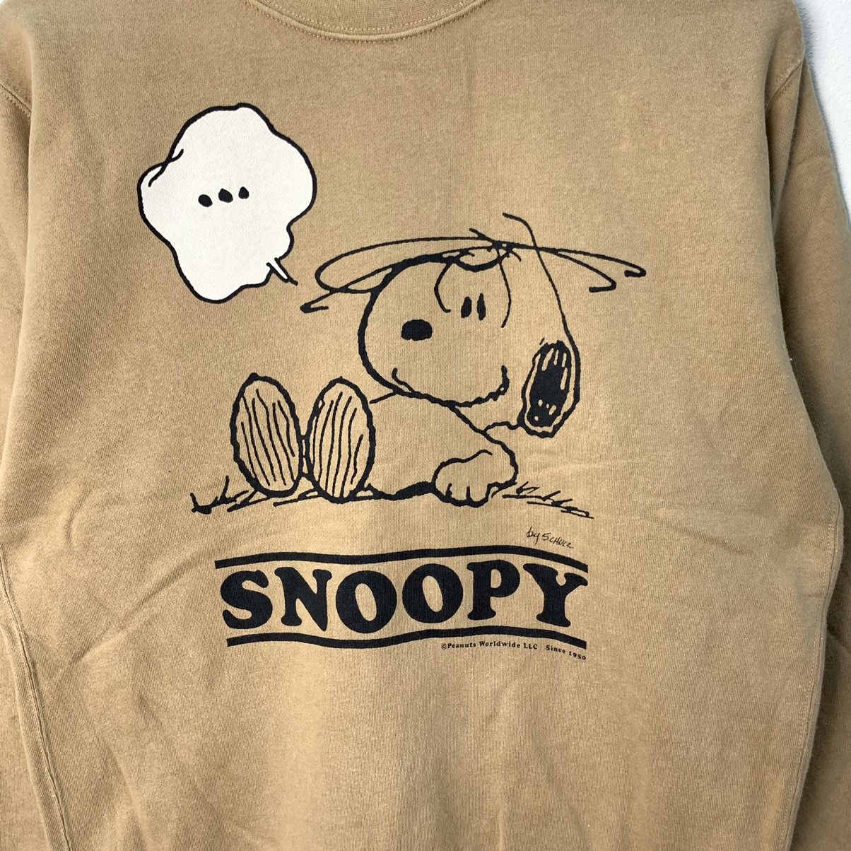 Peanuts Vintage Peanuts Snoopy Sweatshirt Brown Size S Size US S / EU 44-46 / 1 - 6 Thumbnail