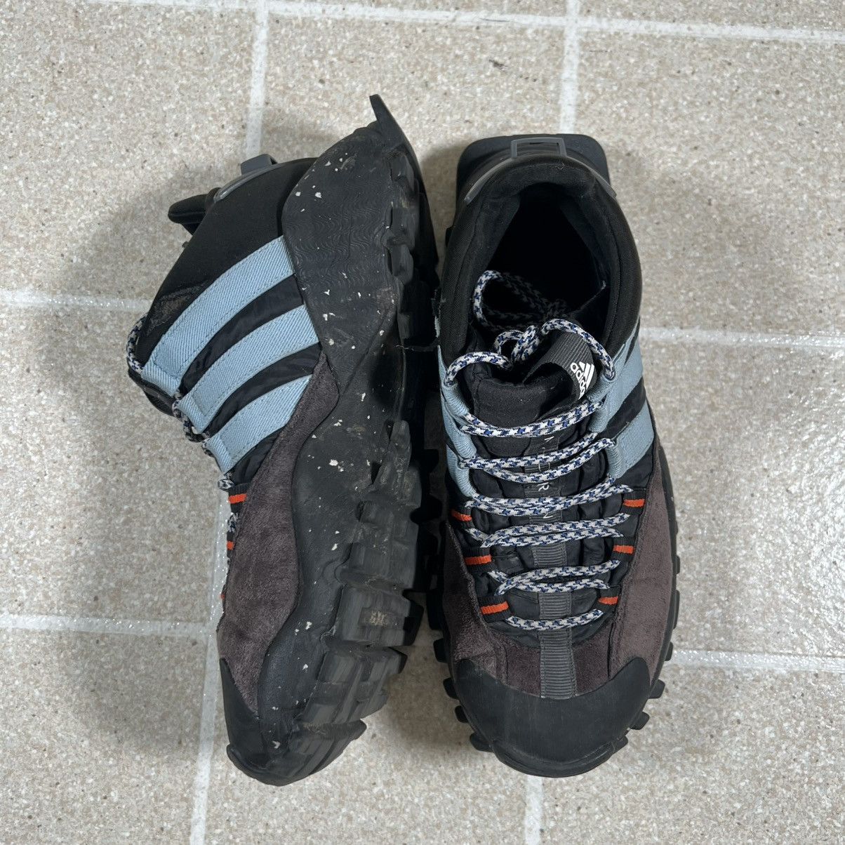 Adidas Adidas Stella McCartney Seeulater Hiking Shoes Black Blue 8 Size US 8 / IT 38 - 4 Thumbnail