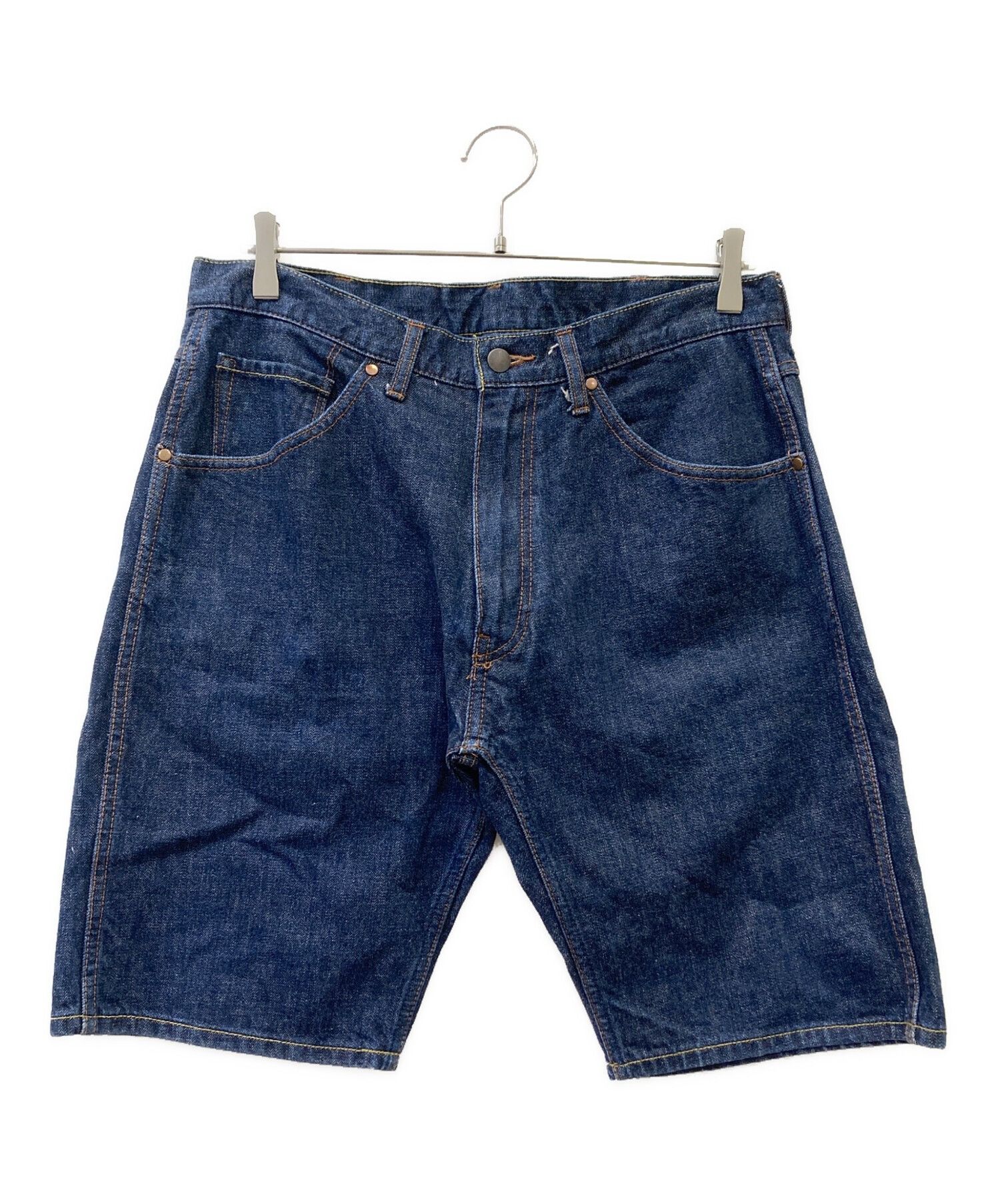 Bape A BATHING APE Denim Shorts Indigo Size M Size US 30 / EU 46 - 3 Thumbnail