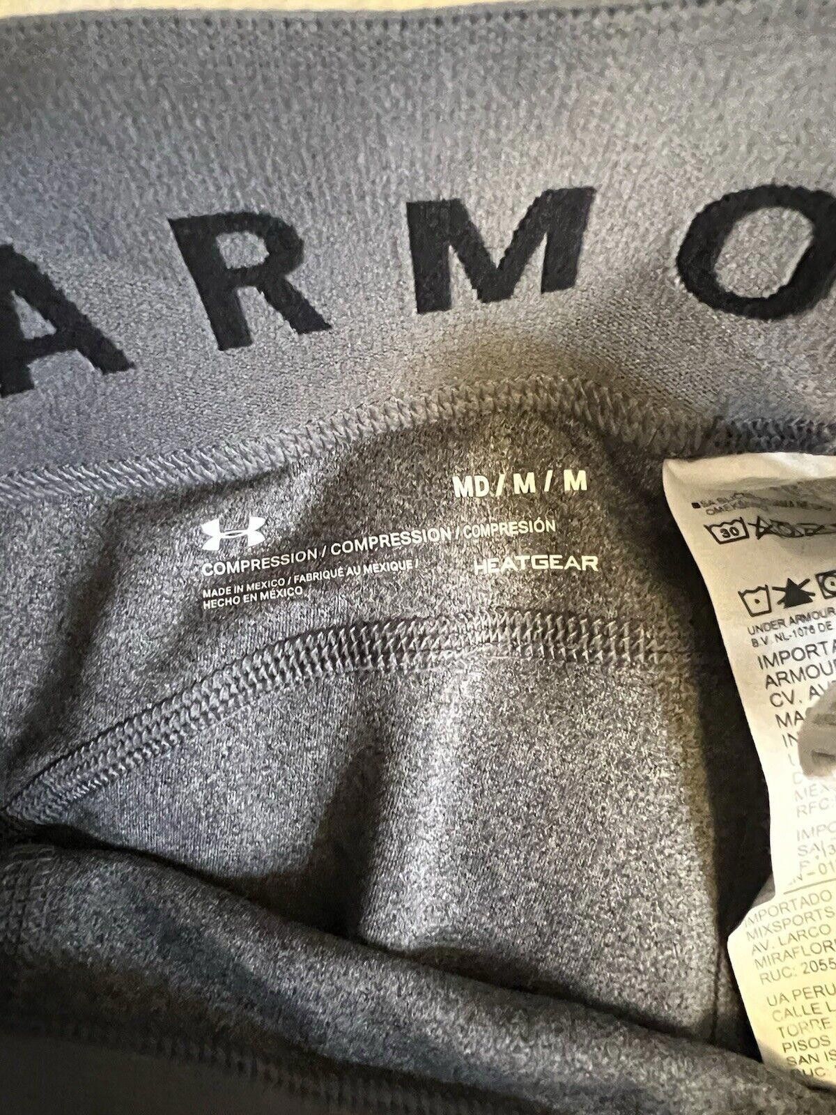 Under Armour NWT Women's Under Armour Capri Leggings Gray Medium M Size 32" / US 10 / IT 46 - 5 Thumbnail