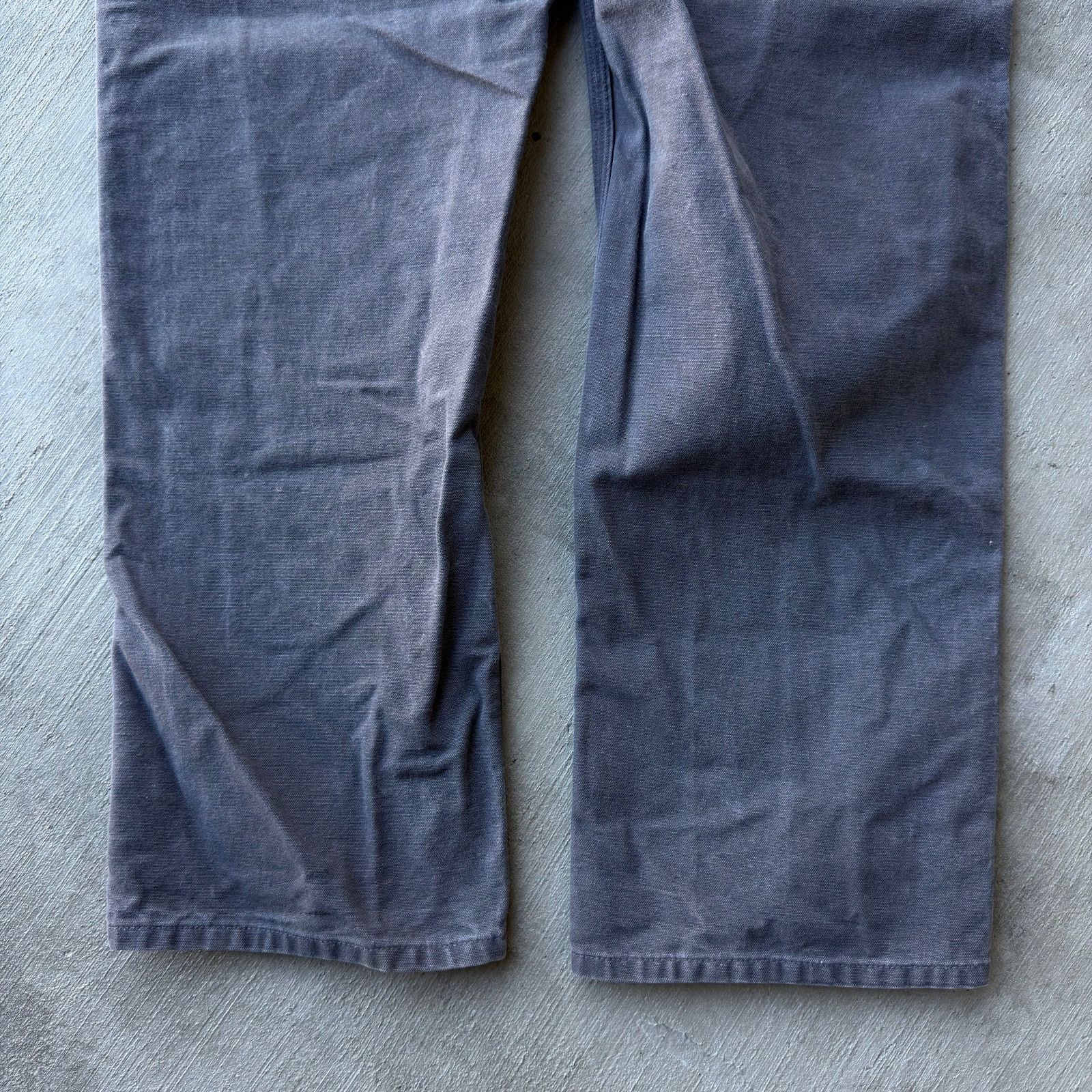 Carhartt × Vintage Vintage Y2K Carhartt gray double knee work carpenter pants Size US 37 - 7 Thumbnail