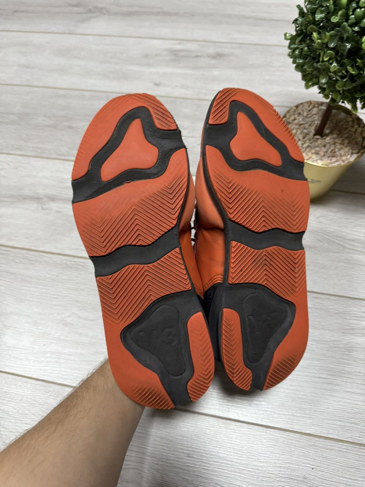 Y-3 Y-3 KAIWA leather sneakers shoes Size US 10.5 / EU 43-44 - 5 Thumbnail