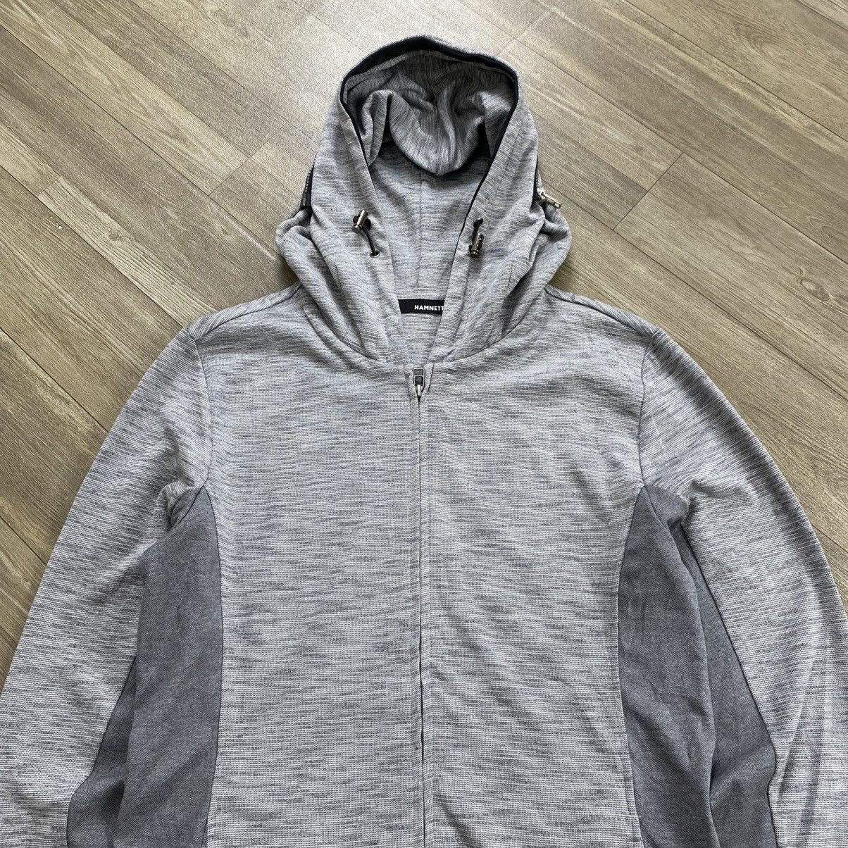 Katharine Hamnett London Luxury Katherine Hamnett London Gray Blood Double Zip Hoodie Size US M / EU 48-50 / 2 - 4 Thumbnail