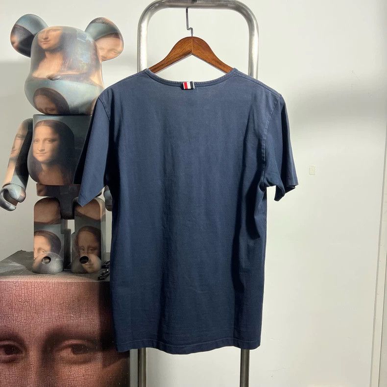Thom Browne Thom Browne Pocket striped short sleeves Size US M / EU 48-50 / 2 - 2 Thumbnail