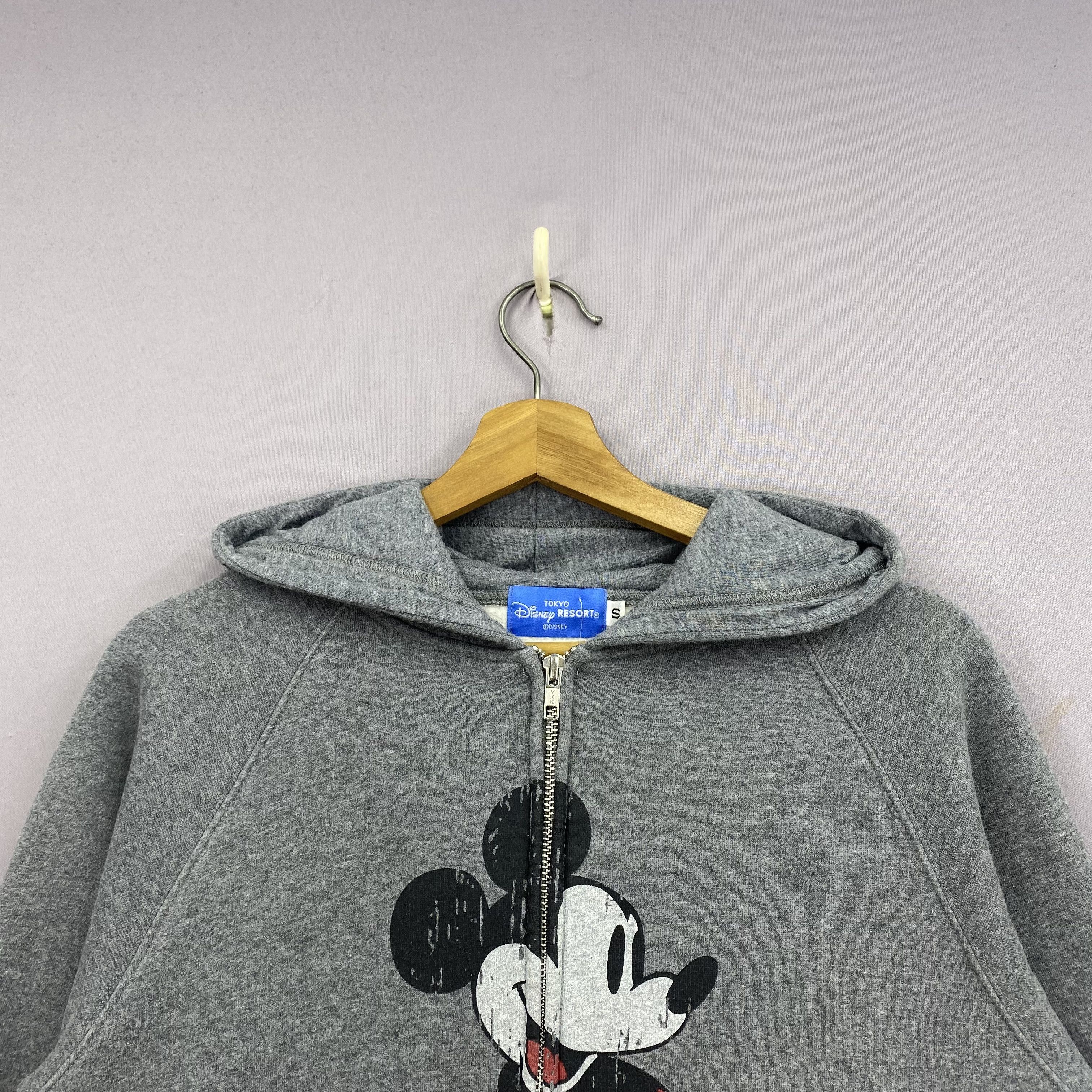 Disney Vintage Mickey Mouse Sweater Zipper Hoodie Sweatshirt Jumper Size US S / EU 44-46 / 1 - 6 Thumbnail