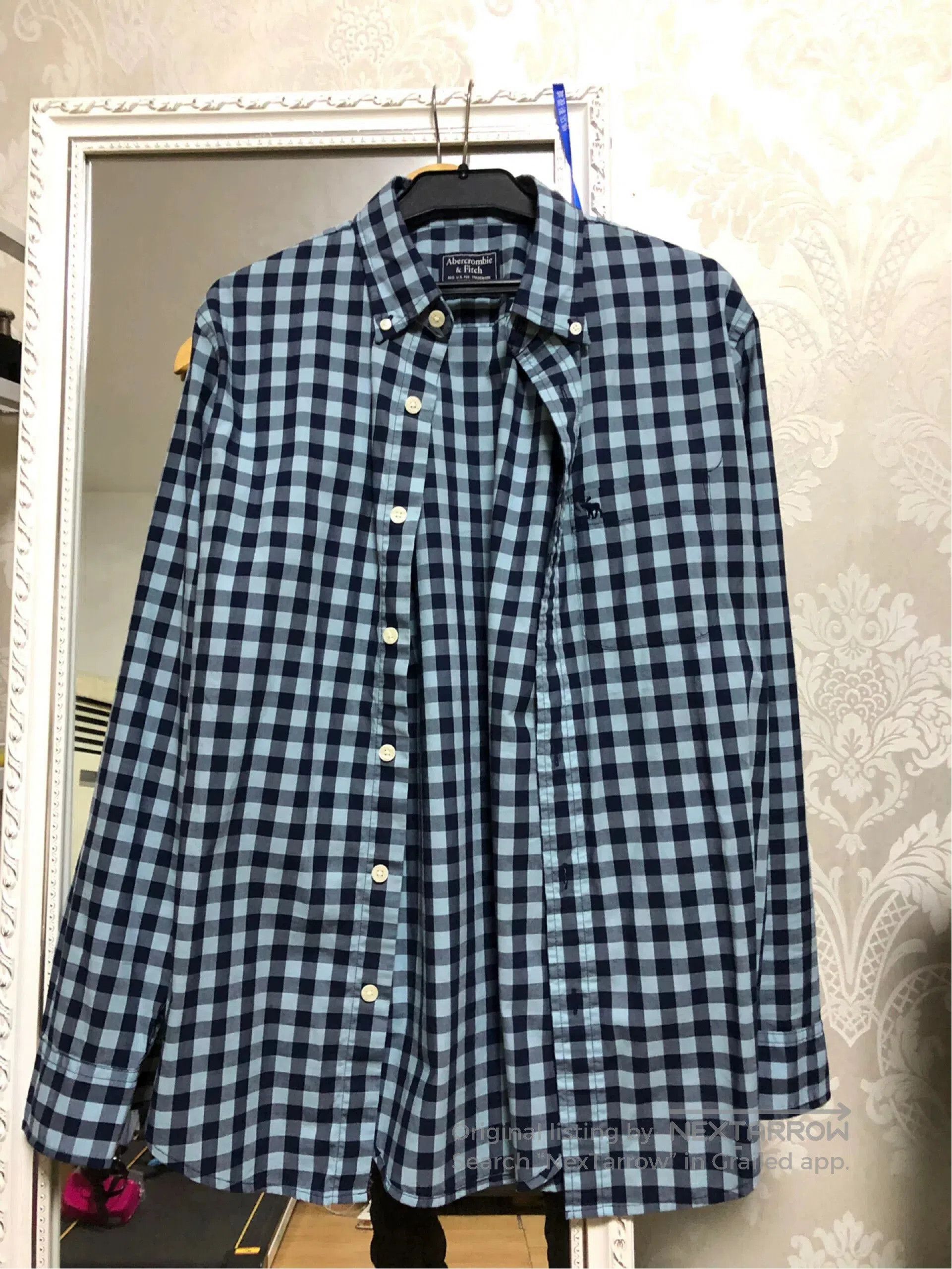 Abercrombie & Fitch Abercrombie&Fitch Cotton Check Shirt. Size US M / EU 48-50 / 2 - 1 Thumbnail