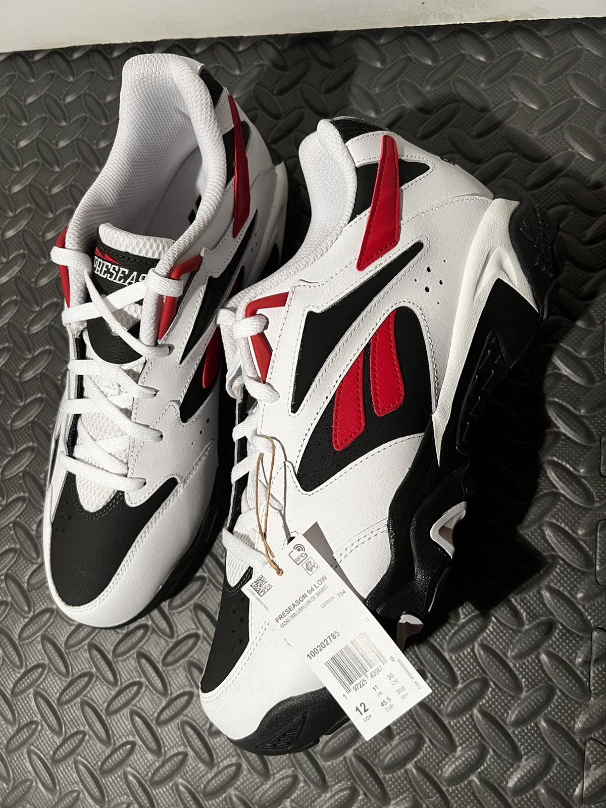 Reebok NEW Reebok Preseason 94 Low Red Size 12 Sneakers 2024 Size US 12 / EU 45 - 4 Thumbnail