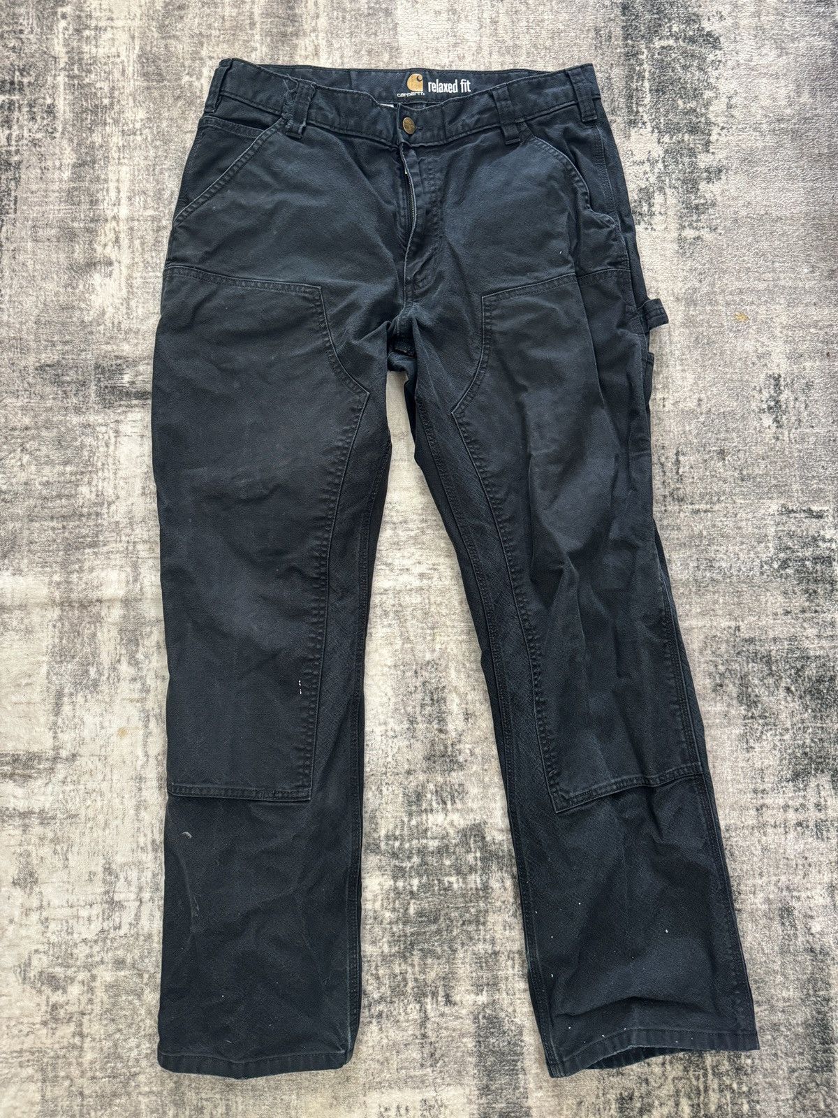 Carhartt × Carhartt Wip Vintage Carhartt Double Knee Work Pants Relaxed Fit 34 x 30 Size US 34 / EU 50 - 5 Thumbnail