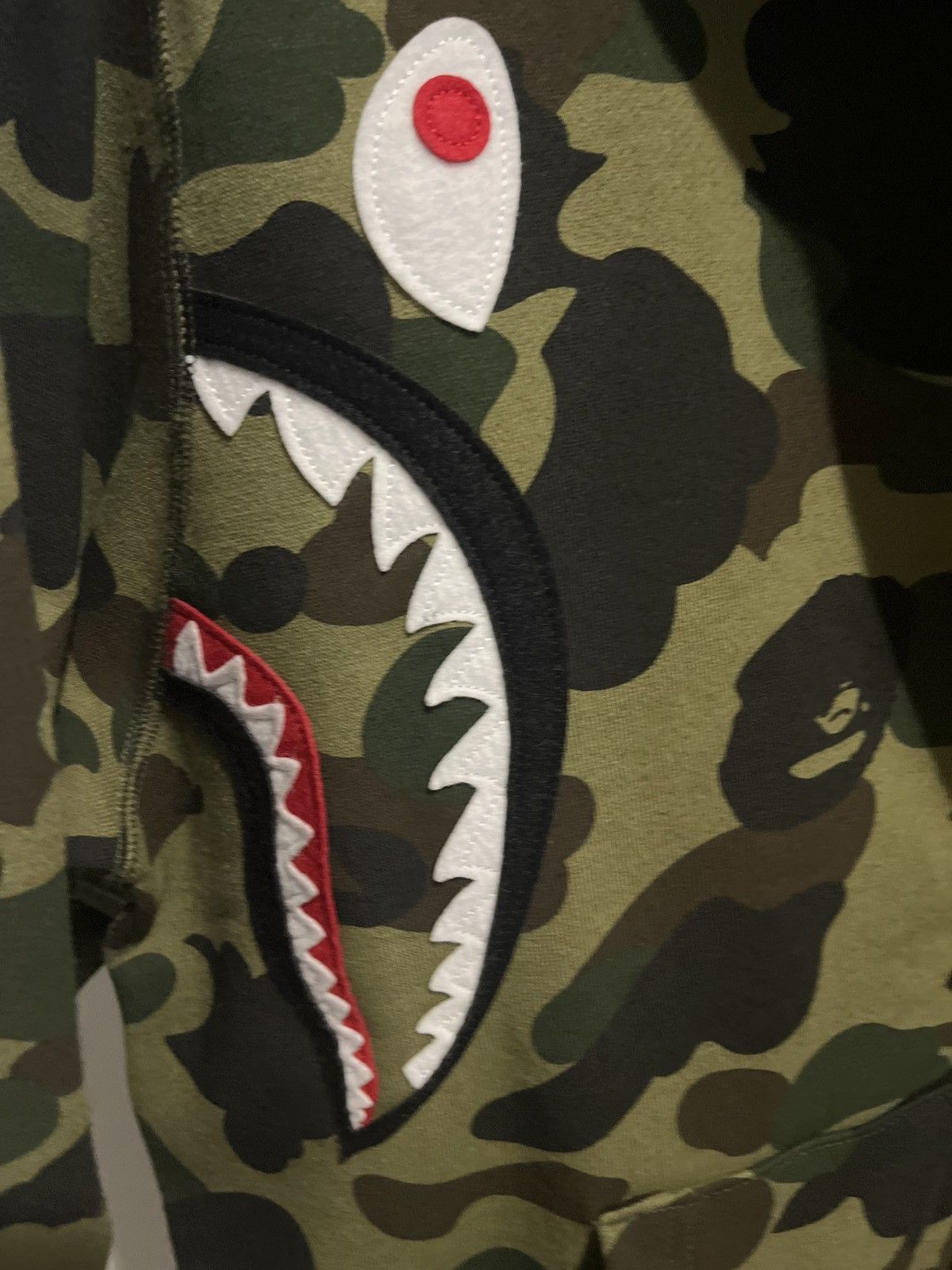Bape 1st Camo Shark Full Zip Hoodie Size US M / EU 48-50 / 2 - 7 Thumbnail