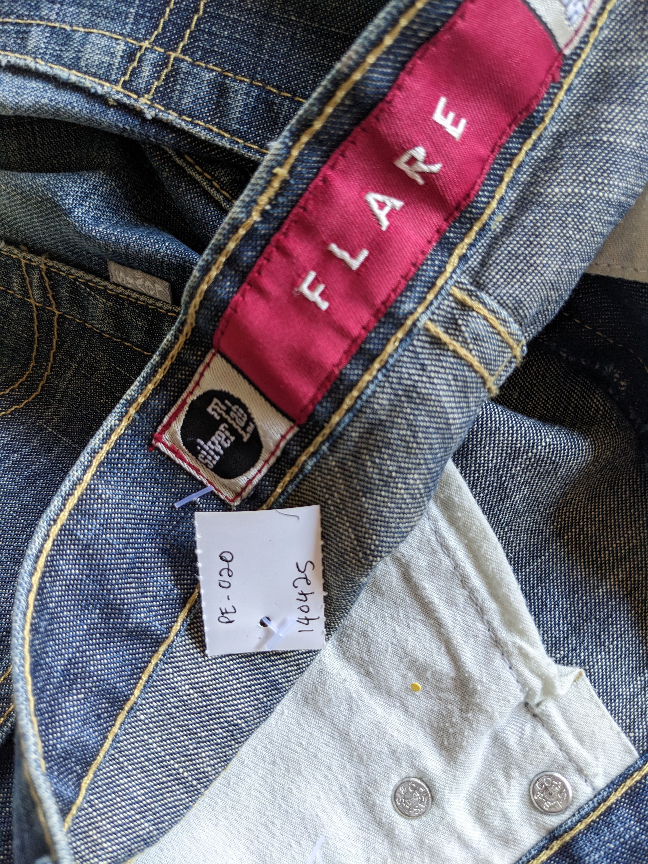 If Six Was Nine × Levi's × Vintage Vintage Levi's Silvertab flare jeans Size 27" / US 4 / IT 40 - 10 Thumbnail