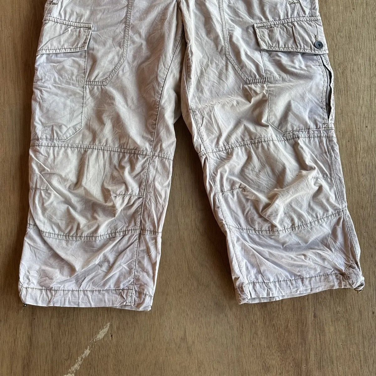 Napapijri VINTAGE NAPAPIJRI GEOGRAPHIC TROUSERS BUTTON FLY CROP CARGO Size US 33 - 5 Thumbnail