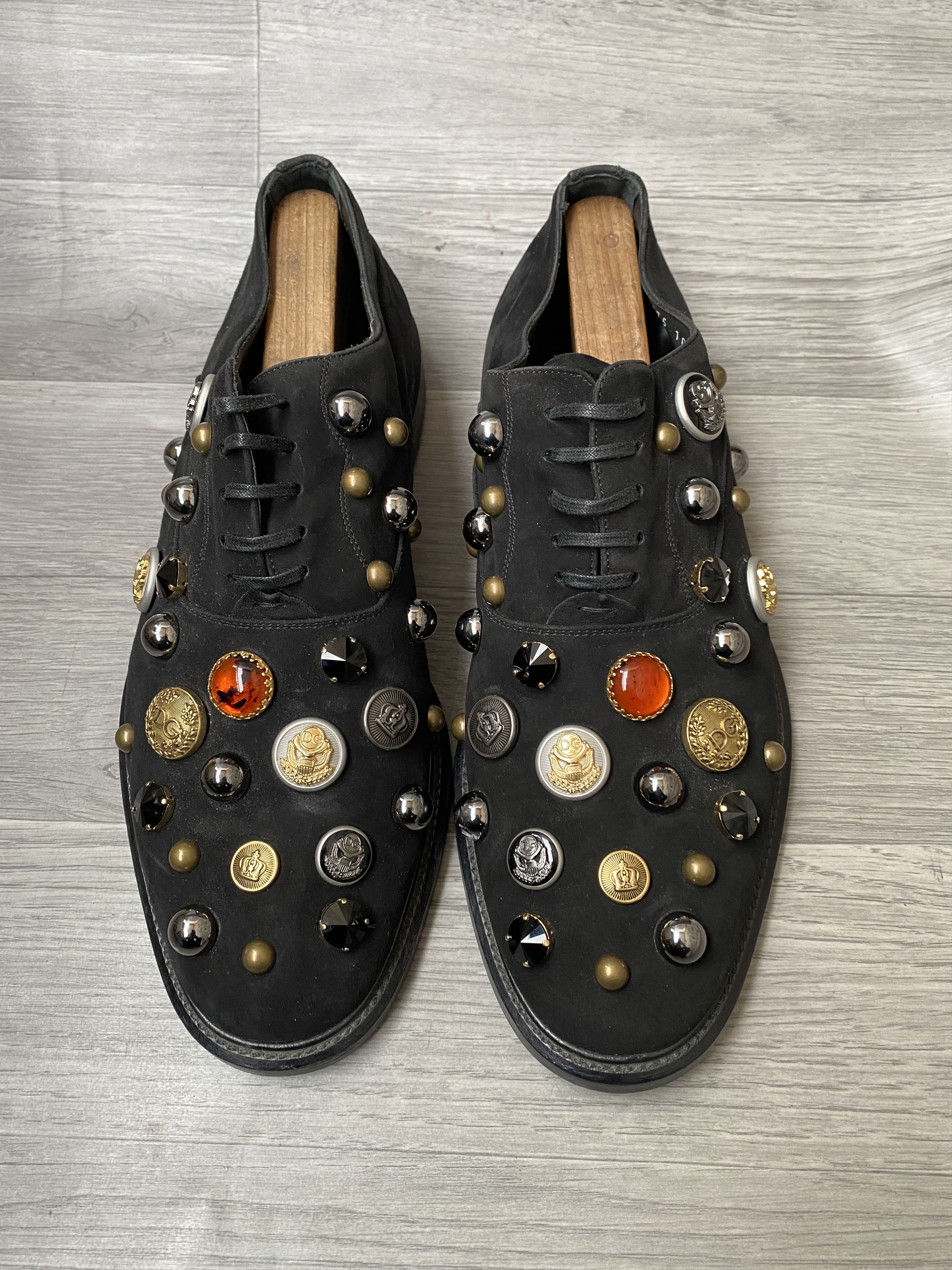 Dolce & Gabbana Dolce gabbana, maison margiela style derby suede shoes uk10 Size US 11 / EU 44 - 2 Thumbnail