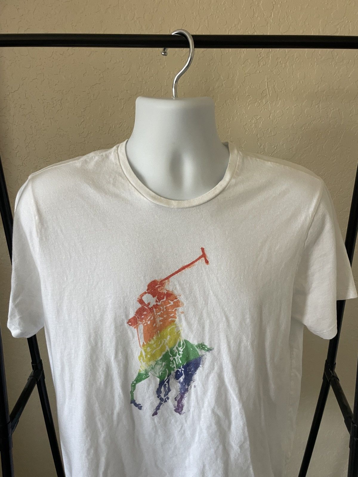 Polo Ralph Lauren Rainbow Big Polo Man graphic tee Size US L / EU 52-54 / 3 - 2 Thumbnail