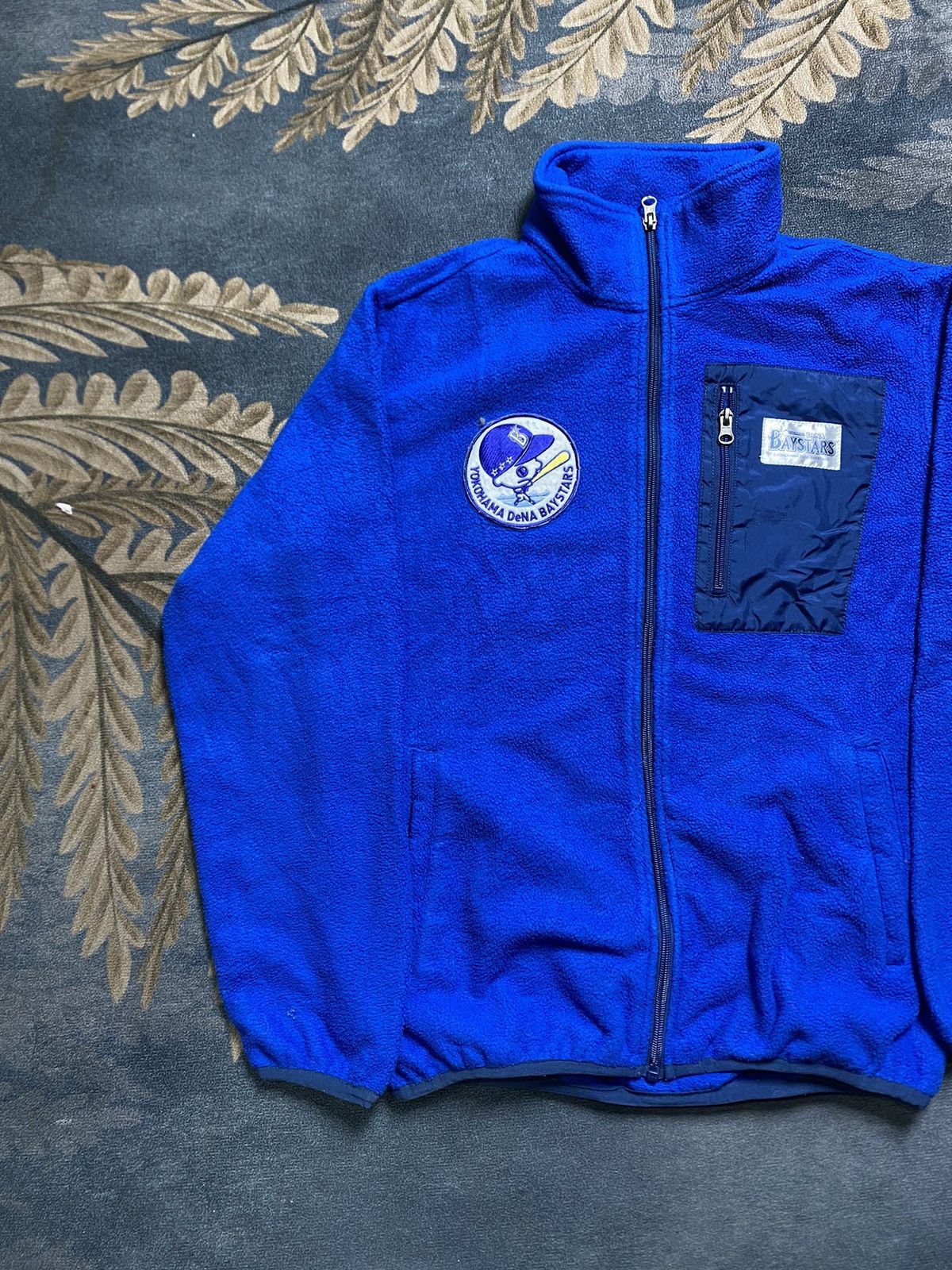 Other VINTAGE YOKOHAMA DeNA BAYSTARS FLEECE JACKET Size US M / EU 48-50 / 2 - 4 Thumbnail