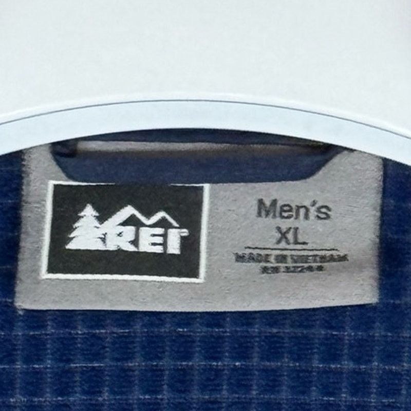 Rei REI Fleece Vest Blue Full Zip Outdoors Warm Workwear Mens XL Size US L / EU 52-54 / 3 - 7 Thumbnail