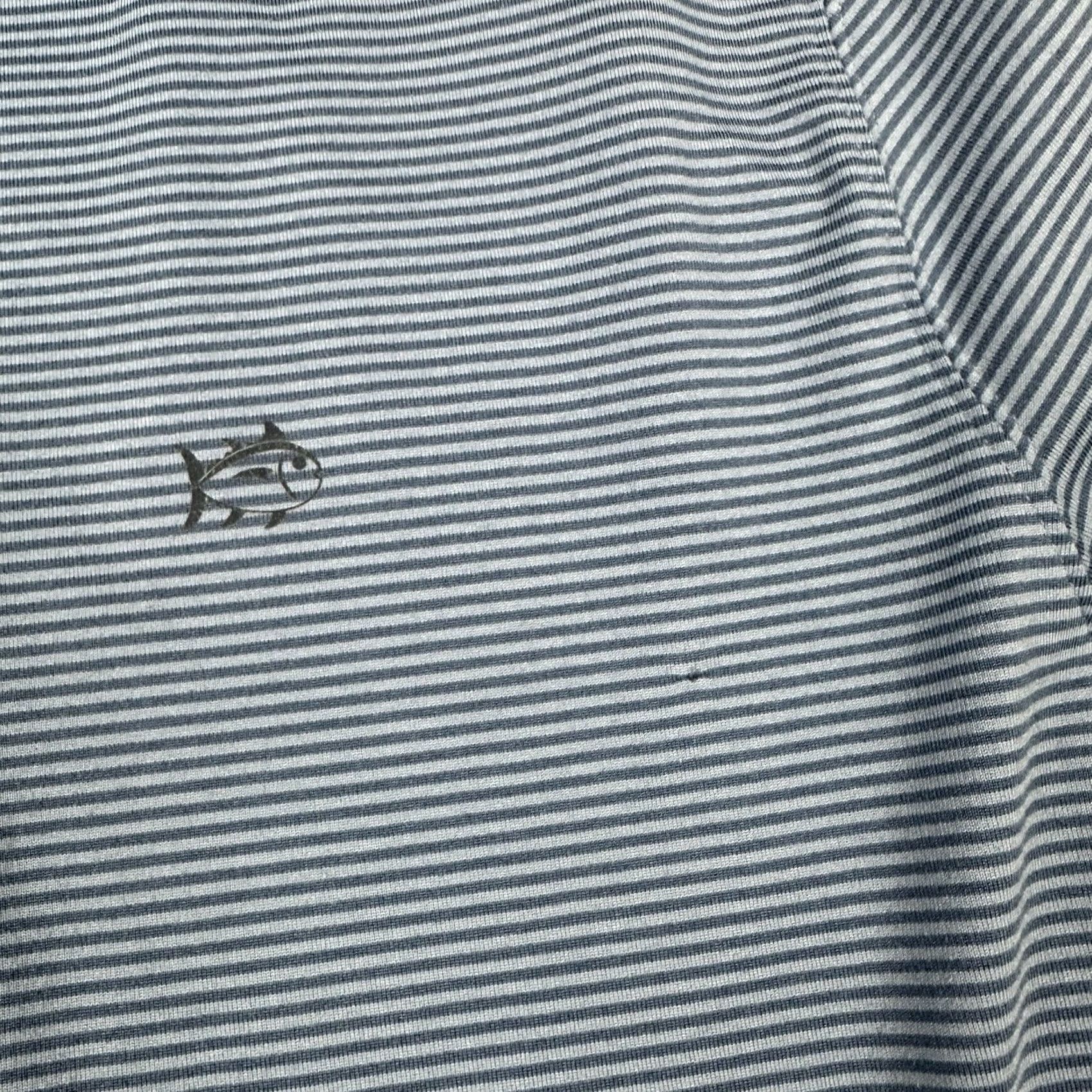 Southern Tide Southern Tide Sweater Men Large Blue Stripe 1/4 Zip Pullover Knit Logo L Size US L / EU 52-54 / 3 - 4 Thumbnail