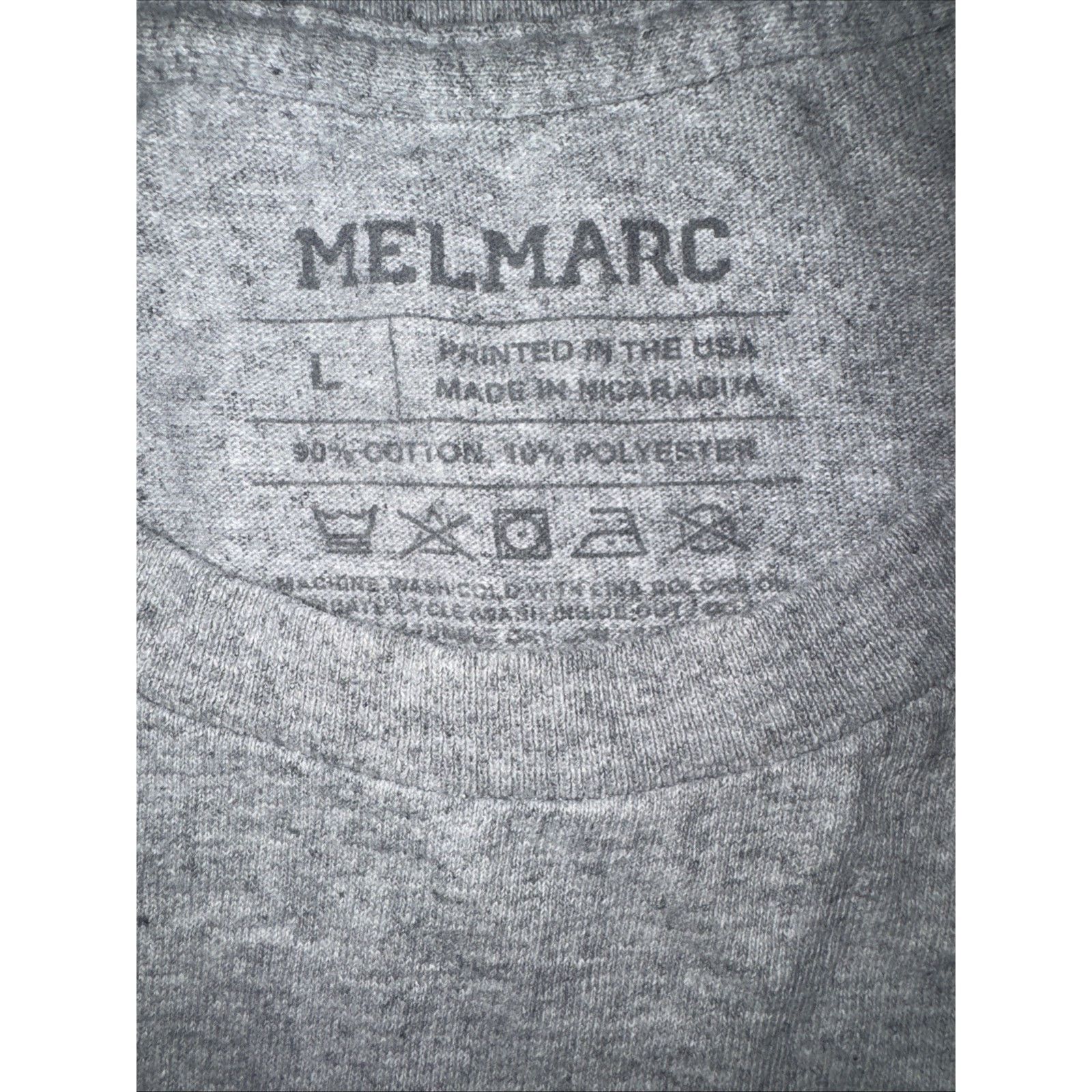Vintage Melmarc Camo American Flag Graphic T-Shirt Grey Large 21x28 Size US L / EU 52-54 / 3 - 3 Thumbnail