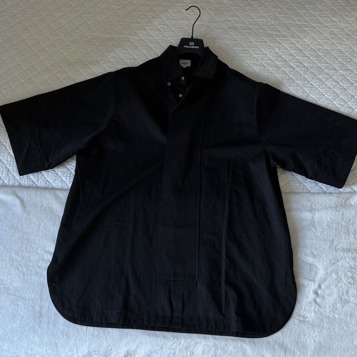 Other ADN Black Cotton - Linen Shirt Size US L / EU 52-54 / 3 - 1 Thumbnail