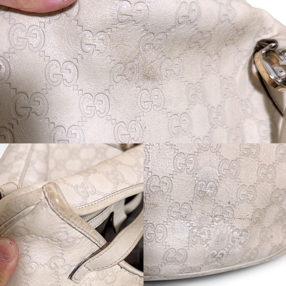 Gucci Gucci - Twins Leather Handbag Monogram White Size ONE SIZE - 5 Thumbnail
