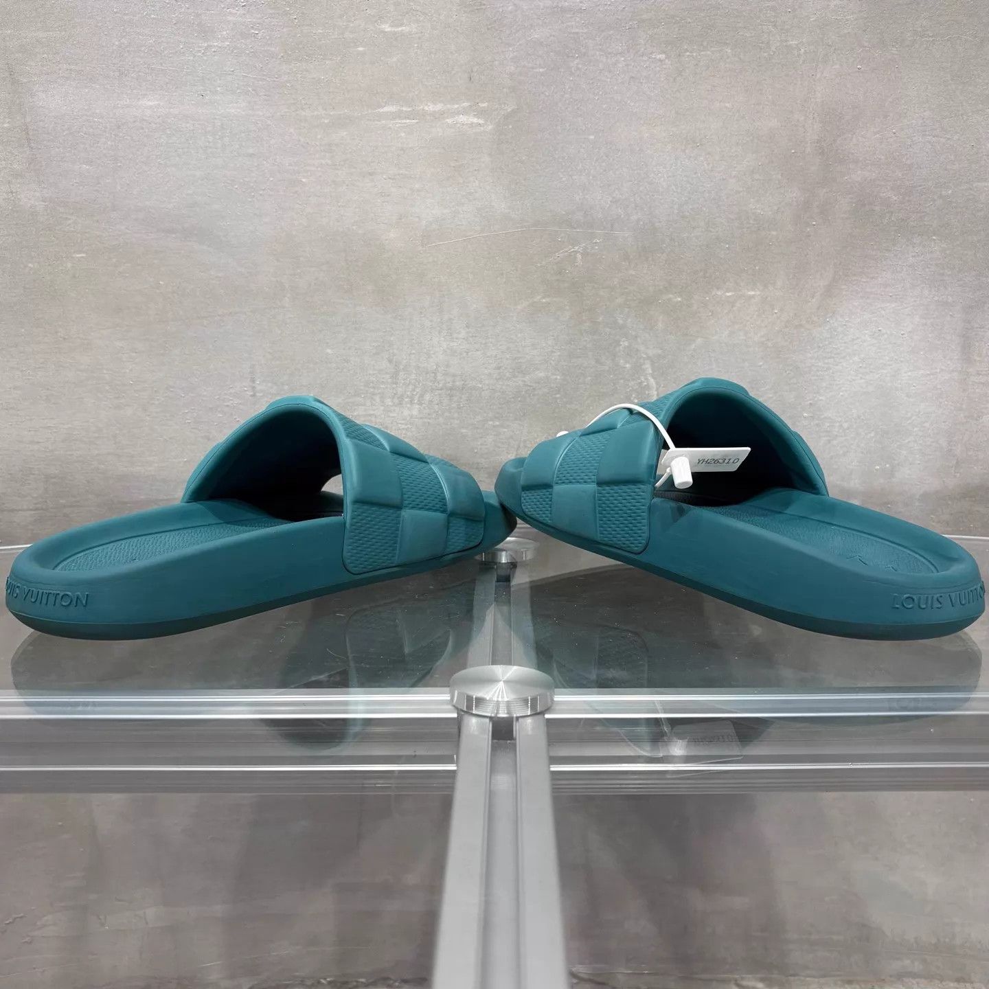 Louis Vuitton LV Waterfront Woven Slippers Tiffany Green UK6/40 Size US 7 / EU 40 - 5 Thumbnail