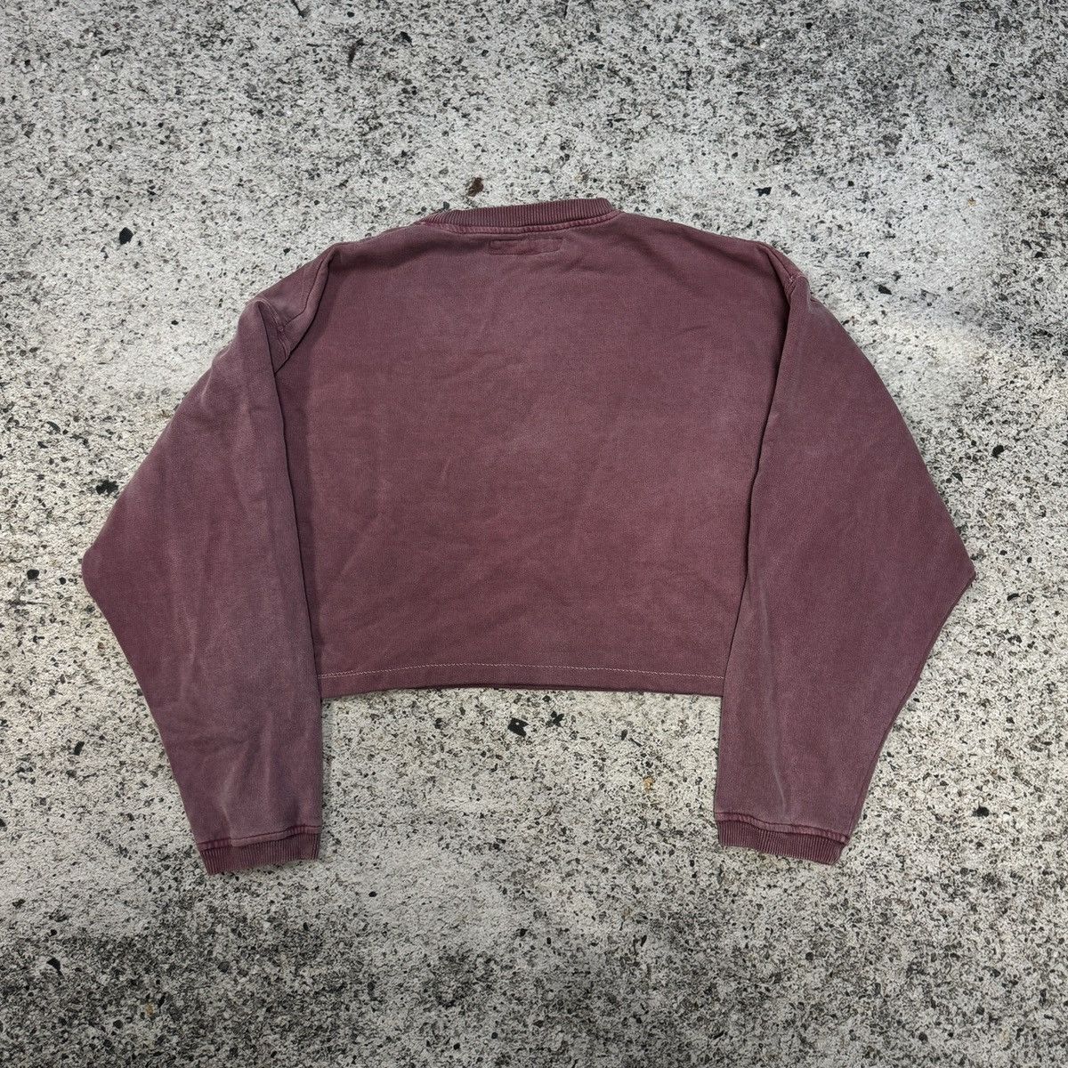 Vintage 90s Bum Equipment Cropped Thrashed Sweatshirt ERD Grunge Size US L / EU 52-54 / 3 - 2 Thumbnail