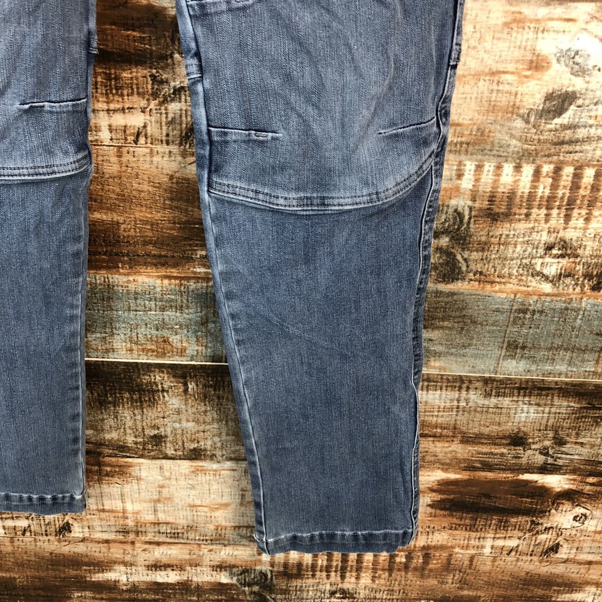 Japanese Brand Tora japan vintage ripped Blue Denim Pants #A2159 Size US 32 / EU 48 - 10 Thumbnail