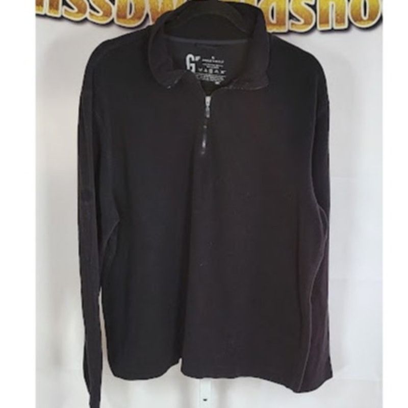 Gap GAP Athletic Fit Black Half Zip Pullover Size XL Size XL / US 12-14 / IT 48-50 - 2 Thumbnail