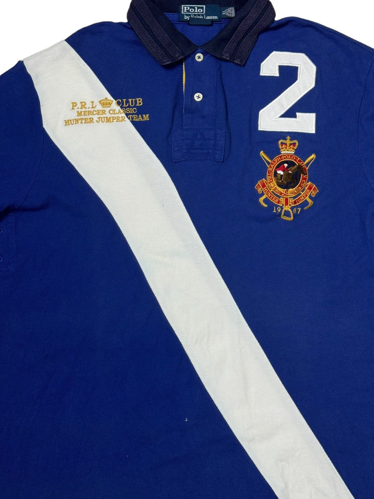 Polo Ralph Lauren × Vintage POLO RALPH LAUREN CHIEF KEEF HUNTER JUMPER TEAM Size US XL / EU 56 / 4 - 2 Thumbnail