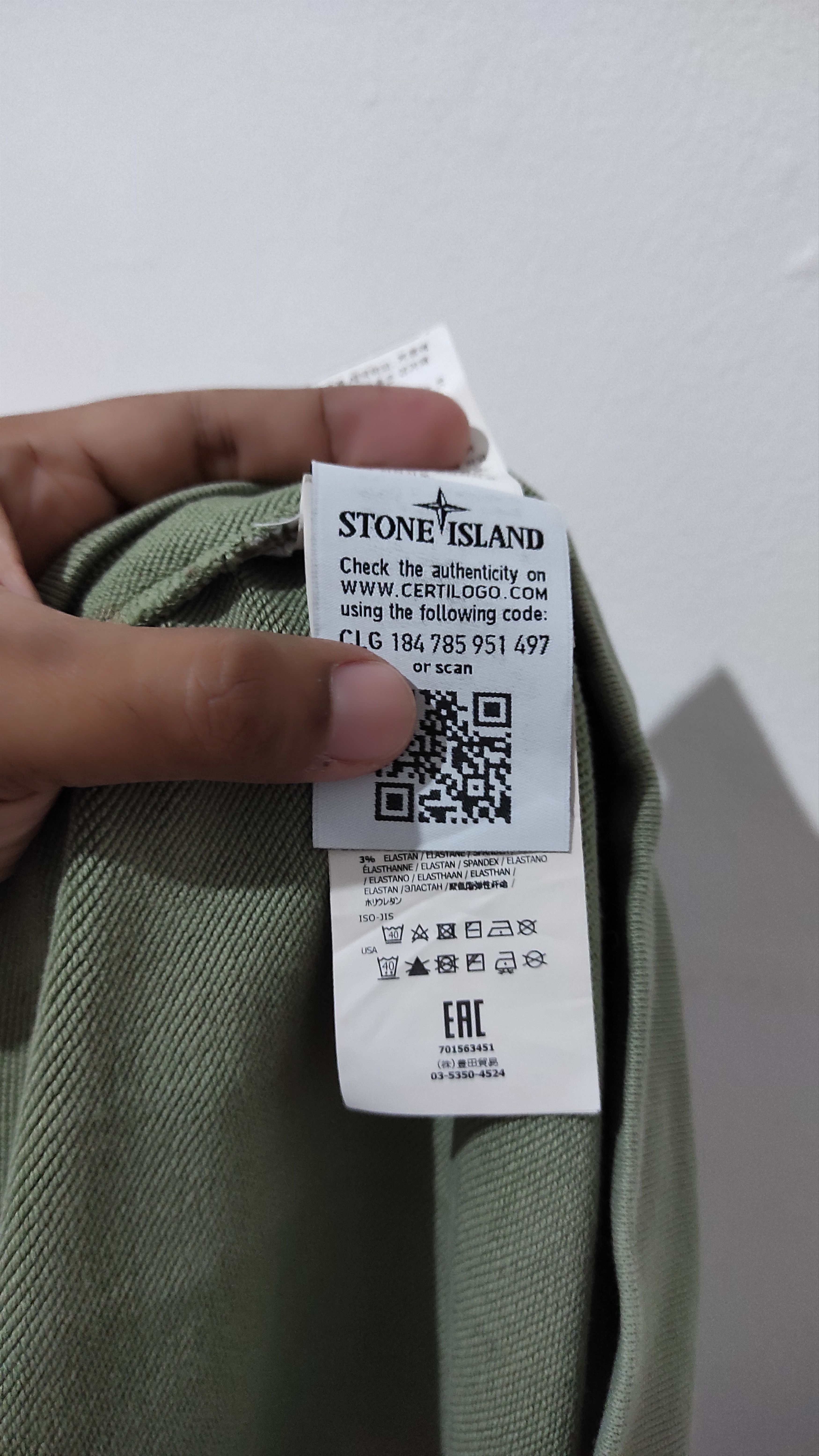 Stone Island Stone island sniper patch Size US L / EU 52-54 / 3 - 9 Thumbnail