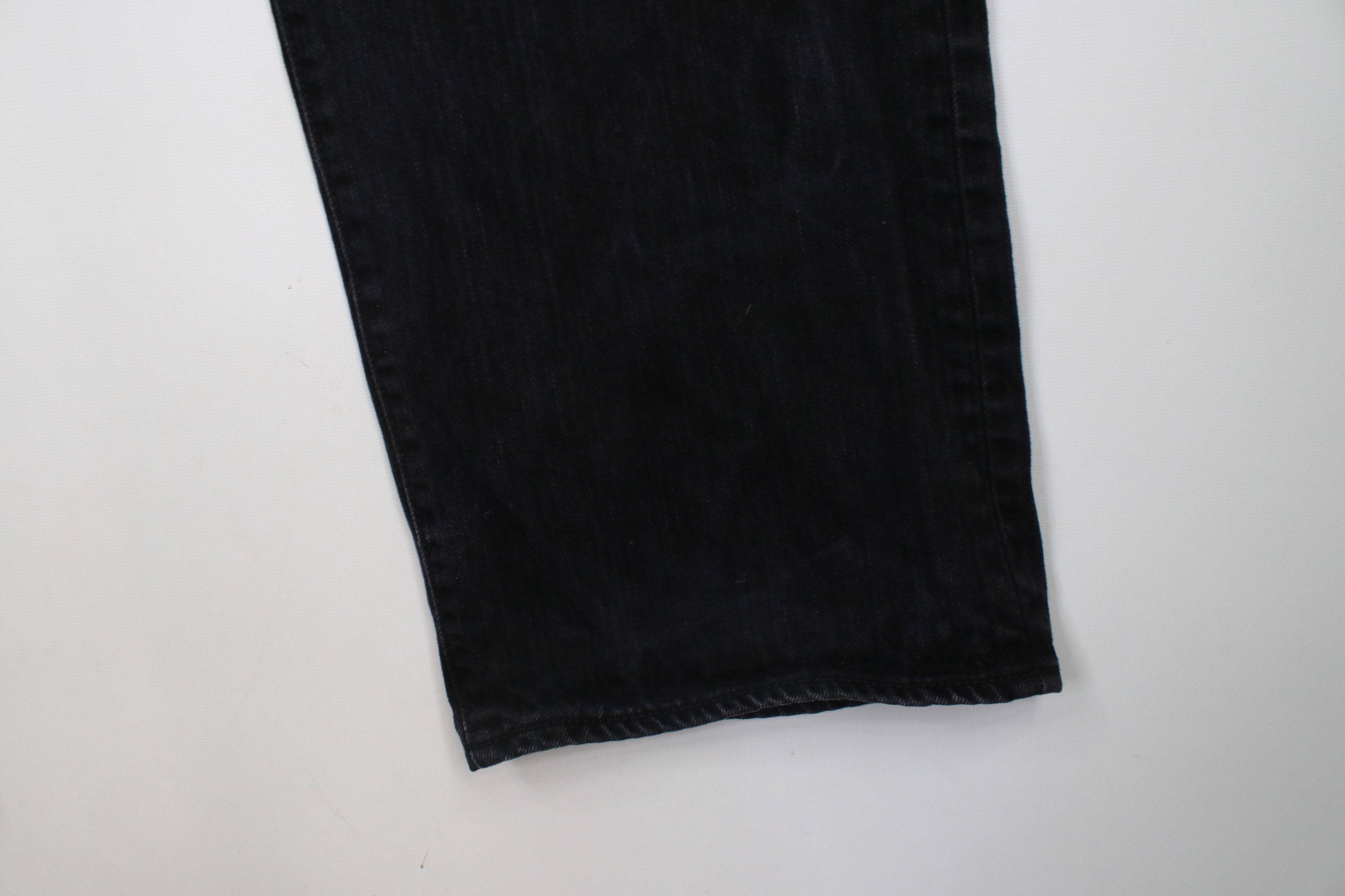 Levi's × Vintage Vintage Y2K Levis 501xx Fly Original Fit Denim Jeans Black Size US 44 / EU 60 - 5 Thumbnail