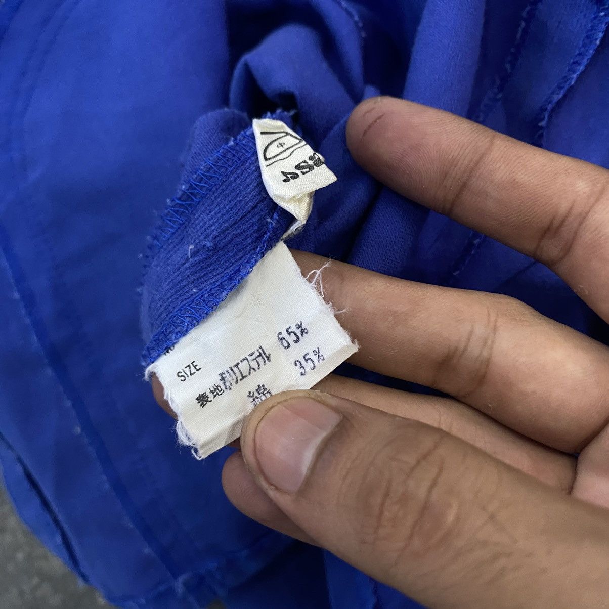 Yves Saint Laurent ‼️LAST DROP‼️YSL French Work Jacket Blue Vintage YSL Paris Size S / US 4 / IT 40 - 16 Thumbnail