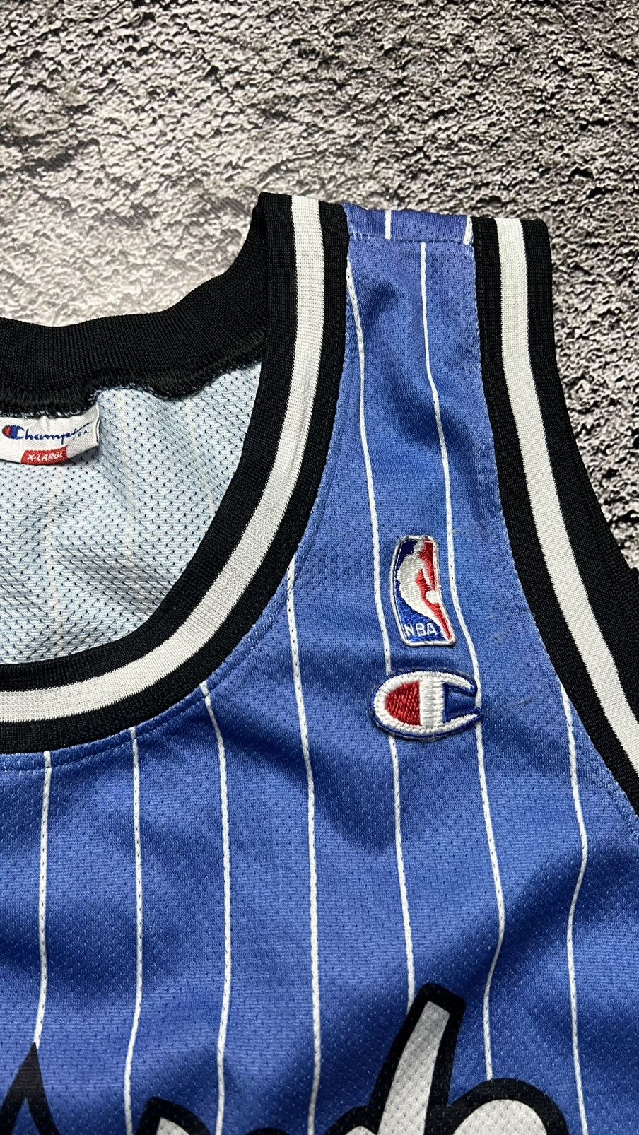 VTG 90’s Orlando Magic NBA Penny Hardaway champion jersey