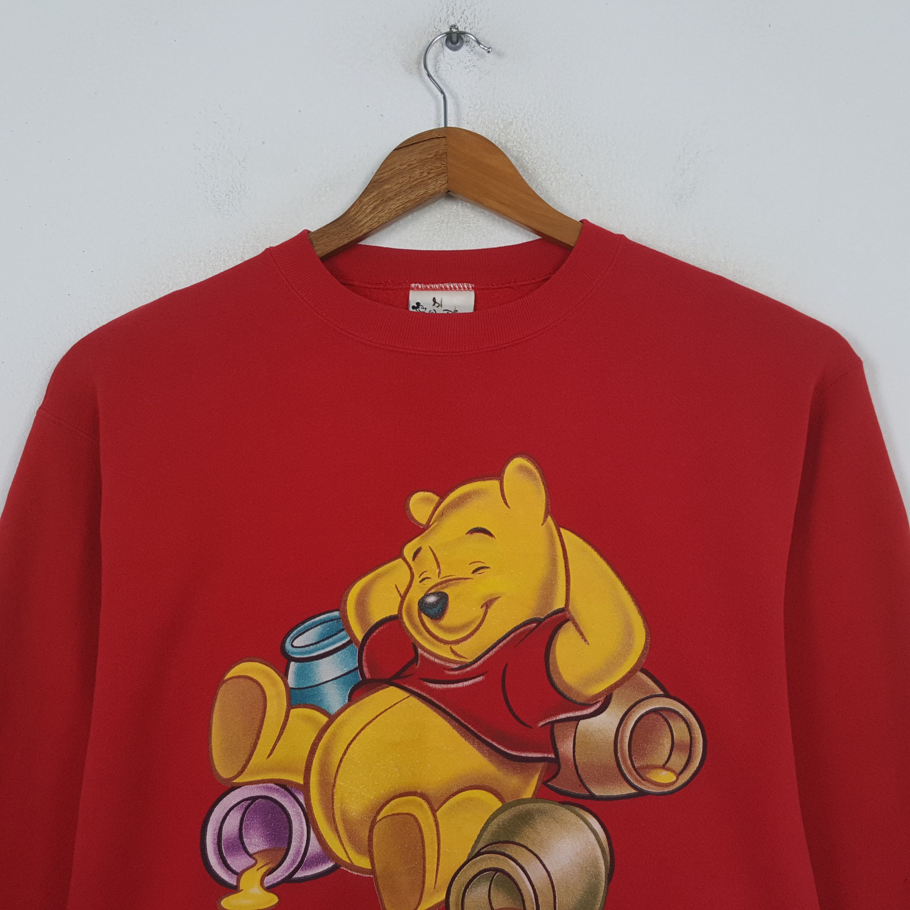 Disney Vintage Disney World Winnie The Pooh Sweatshirt RR5 Size US M / EU 48-50 / 2 - 2 Thumbnail